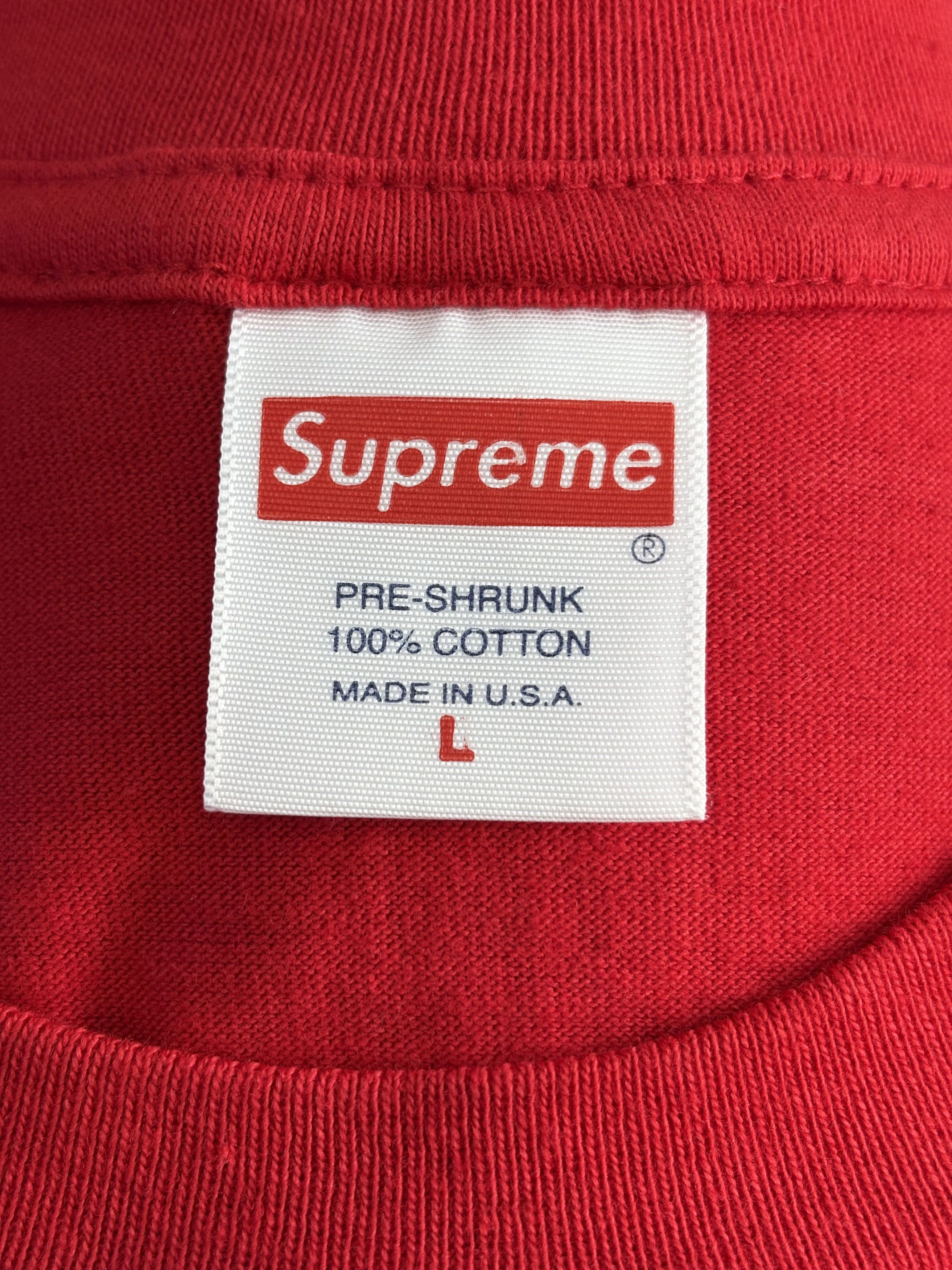 Supreme Supreme “The Killer Trust” Tee (RED) Size US L / EU 52-54 / 3 - 4 Thumbnail
