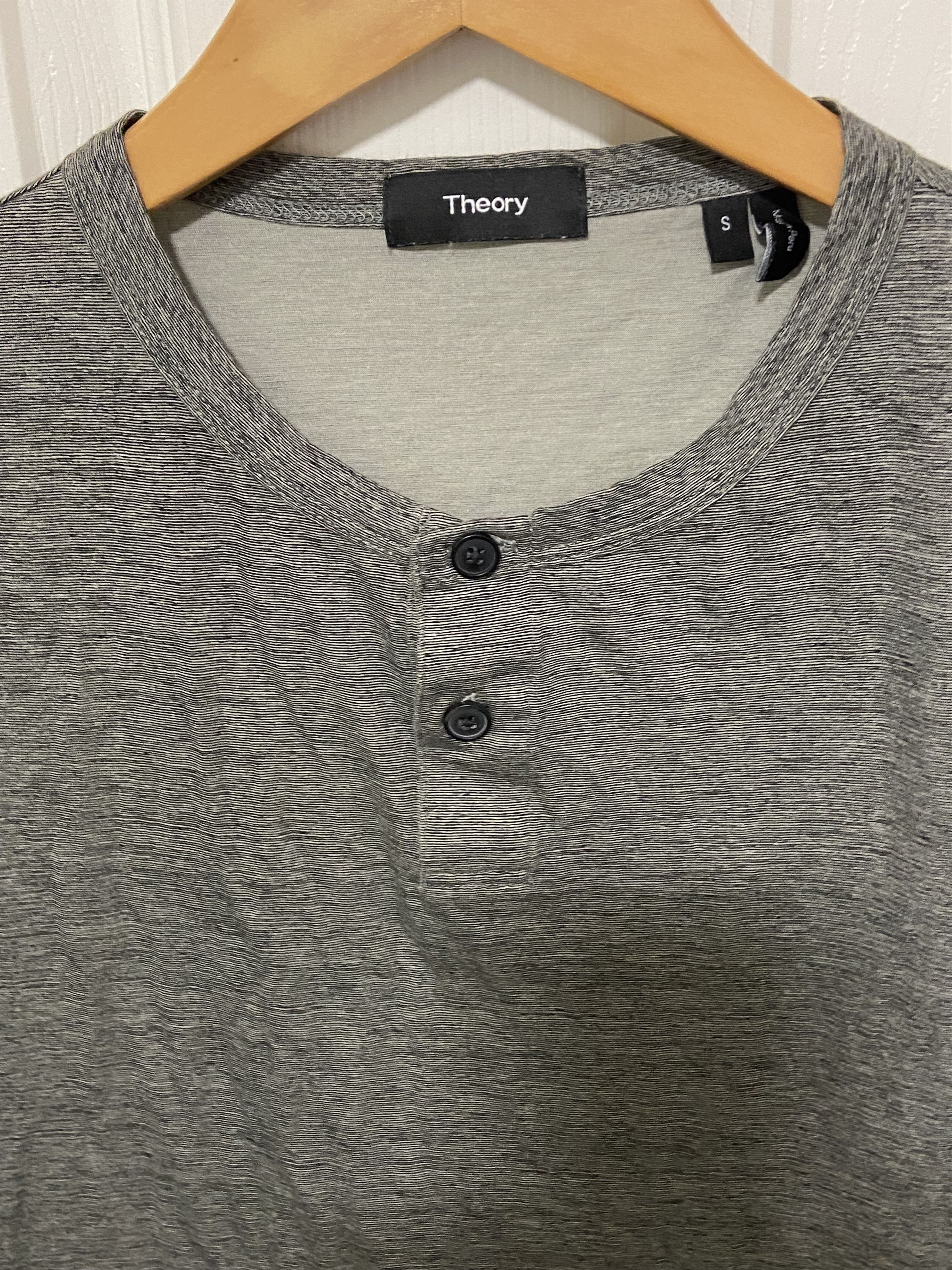 Theory Theory men’s Henley slim fit small Size US S / EU 44-46 / 1 - 5 Thumbnail