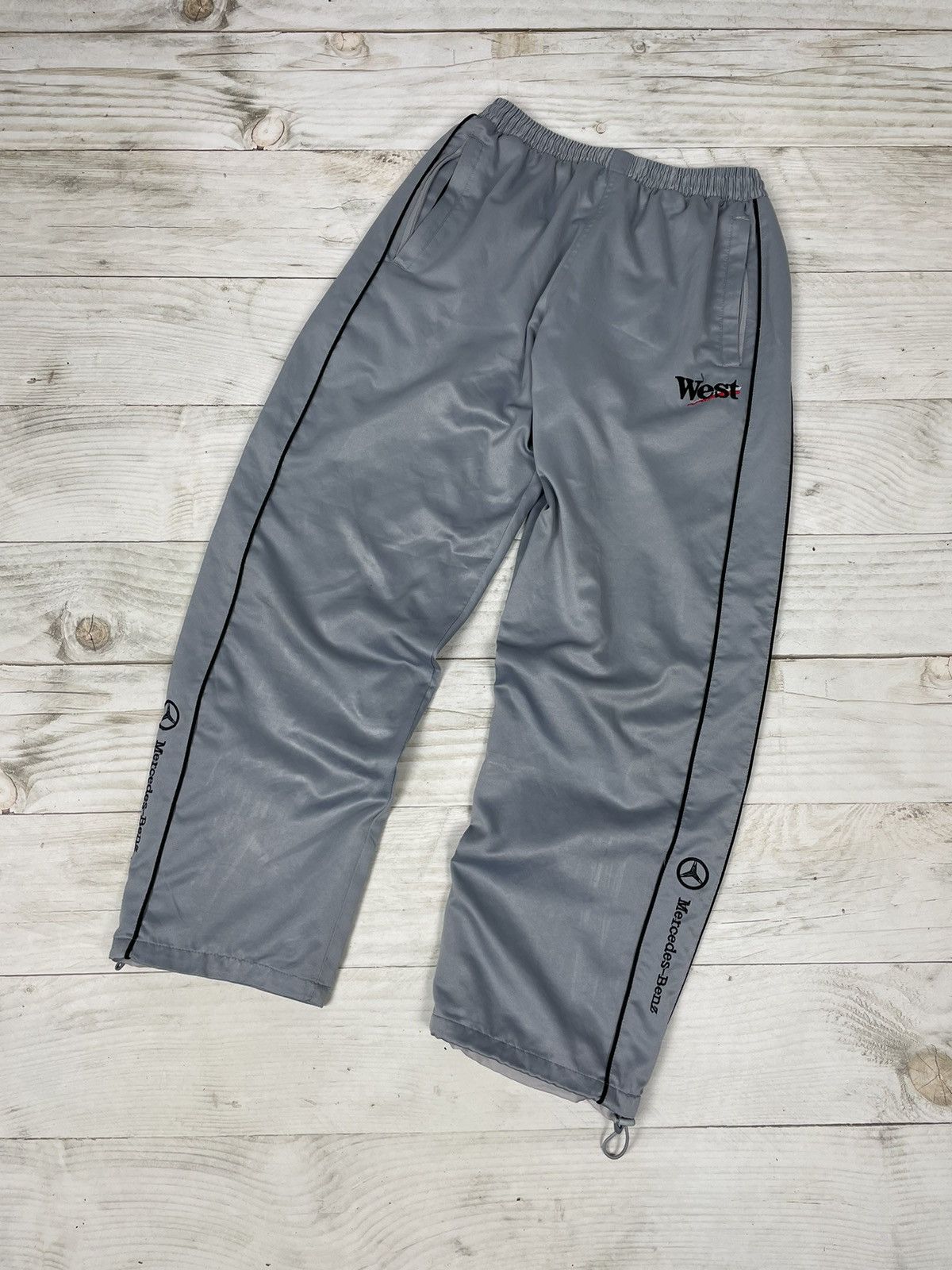 Mercedes-Benz Vintage Mercedes Benz West Racing Suit 90s Jacket & Pants Size US S / EU 44-46 / 1 - 15 Thumbnail