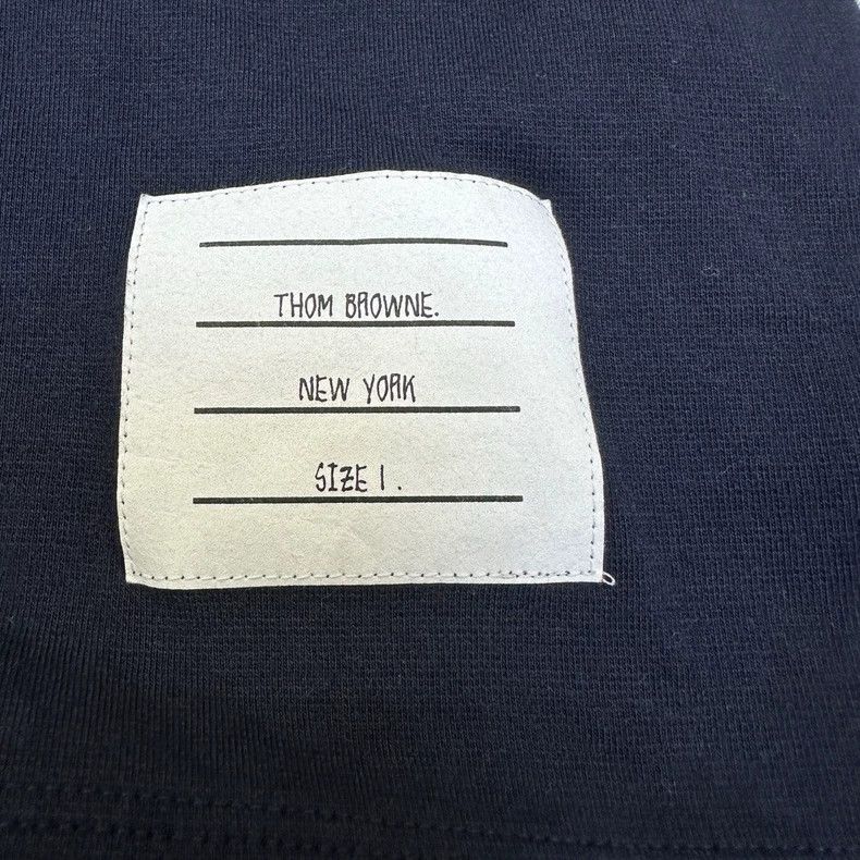 Thom Browne Thom Browne size1 Blue four-bar cotton long sleeves Size US S / EU 44-46 / 1 - 4 Thumbnail