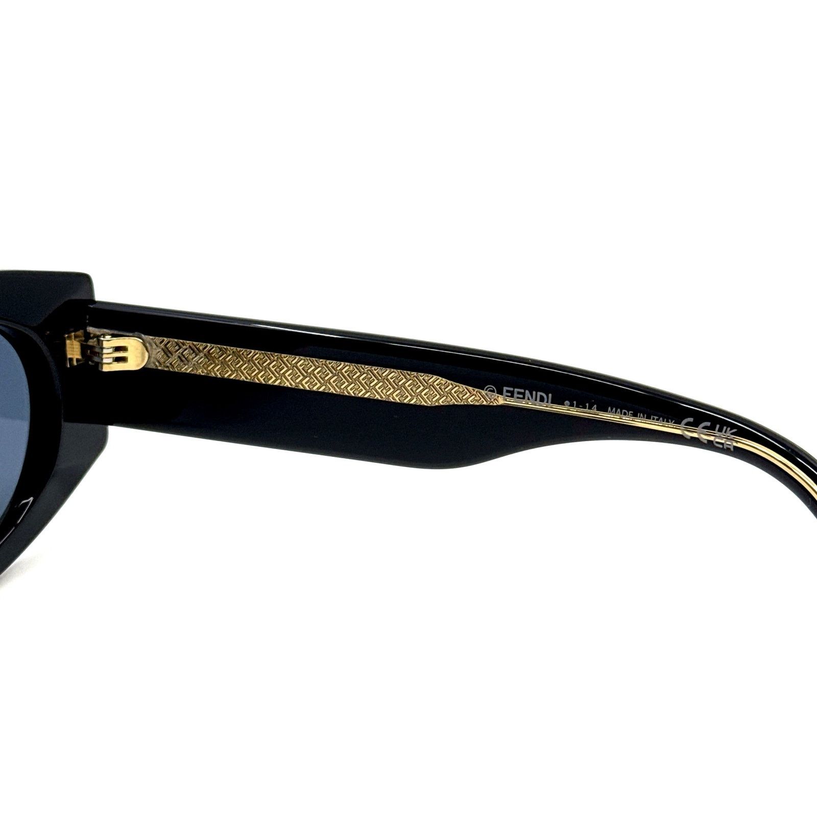 Fendi New! FENDI Sunglasses FE40125I 01V, Authentic Size ONE SIZE - 9 Thumbnail