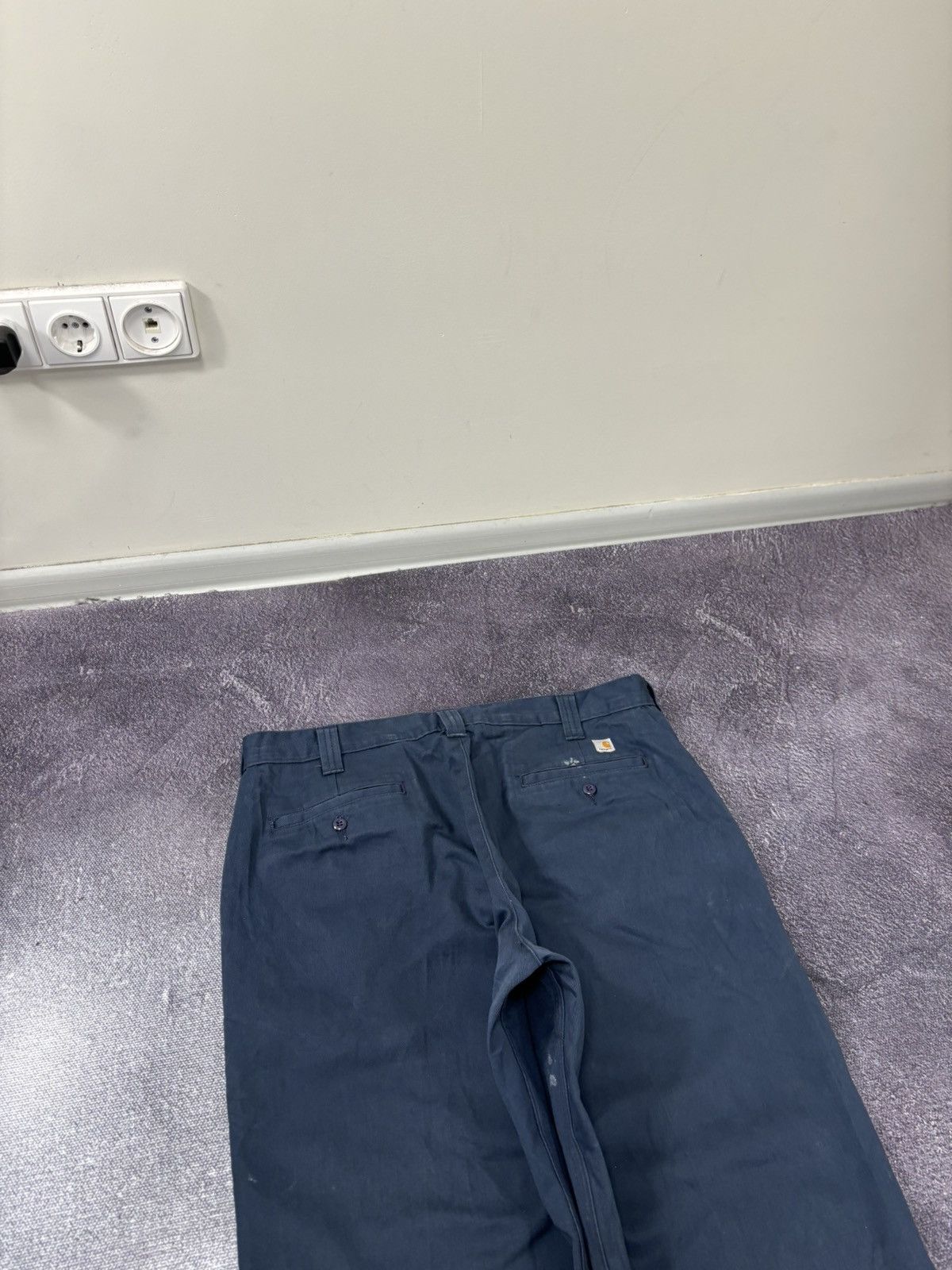 Carhartt Vintage Carhartt Y2K Skate Navy Baggy Blended Twill Pants Size US 38 / EU 54 - 7 Thumbnail