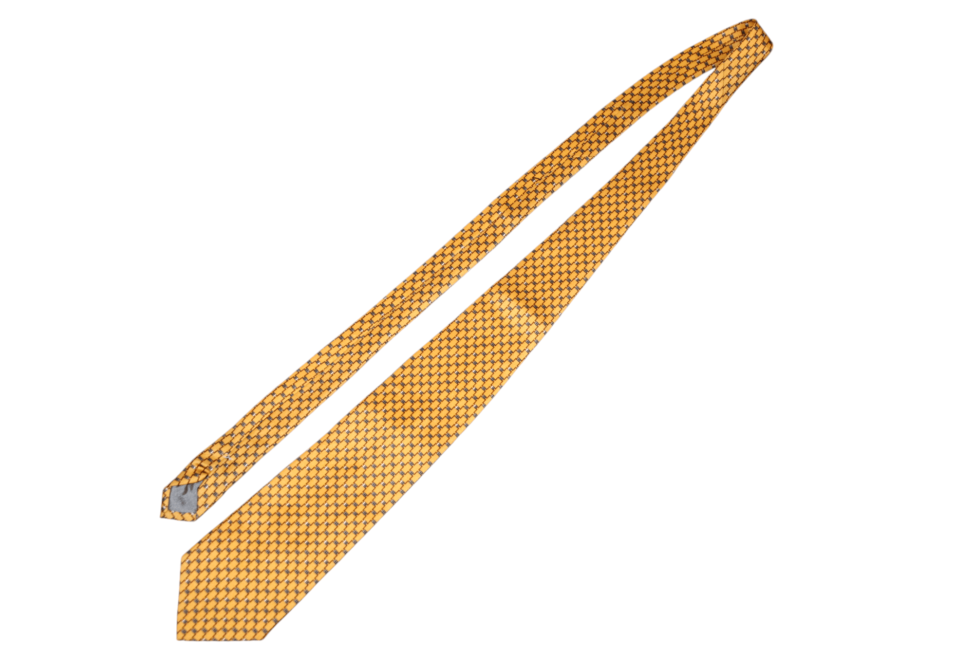 Dior Dior Homme Abstract Pattern Hand Made Silk TIe Size ONE SIZE - 8 Thumbnail