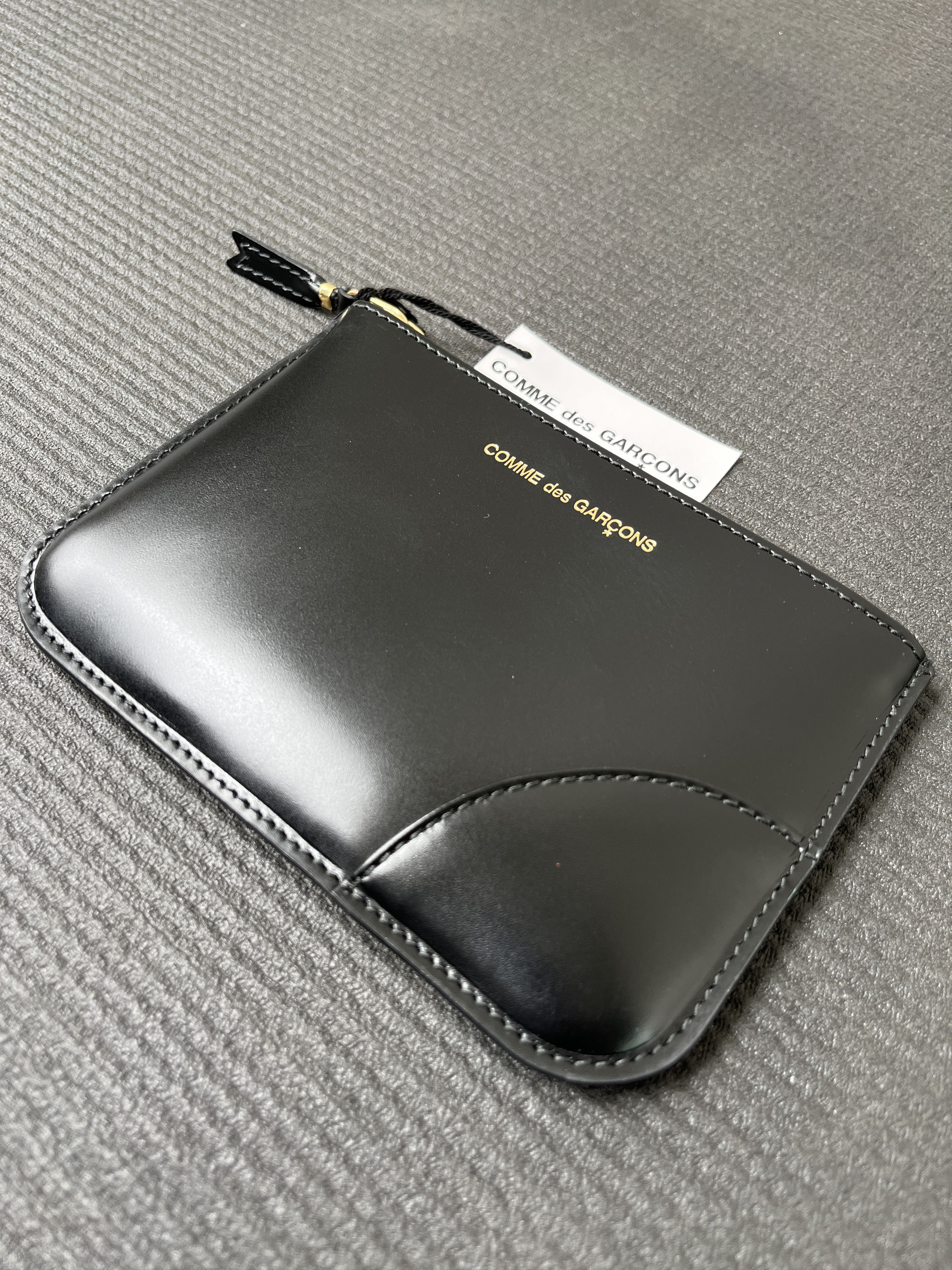 Comme des Garcons Comme des Garcons Classic Embossed Snake Zip Pouch Wallet Size ONE SIZE - 2 Thumbnail