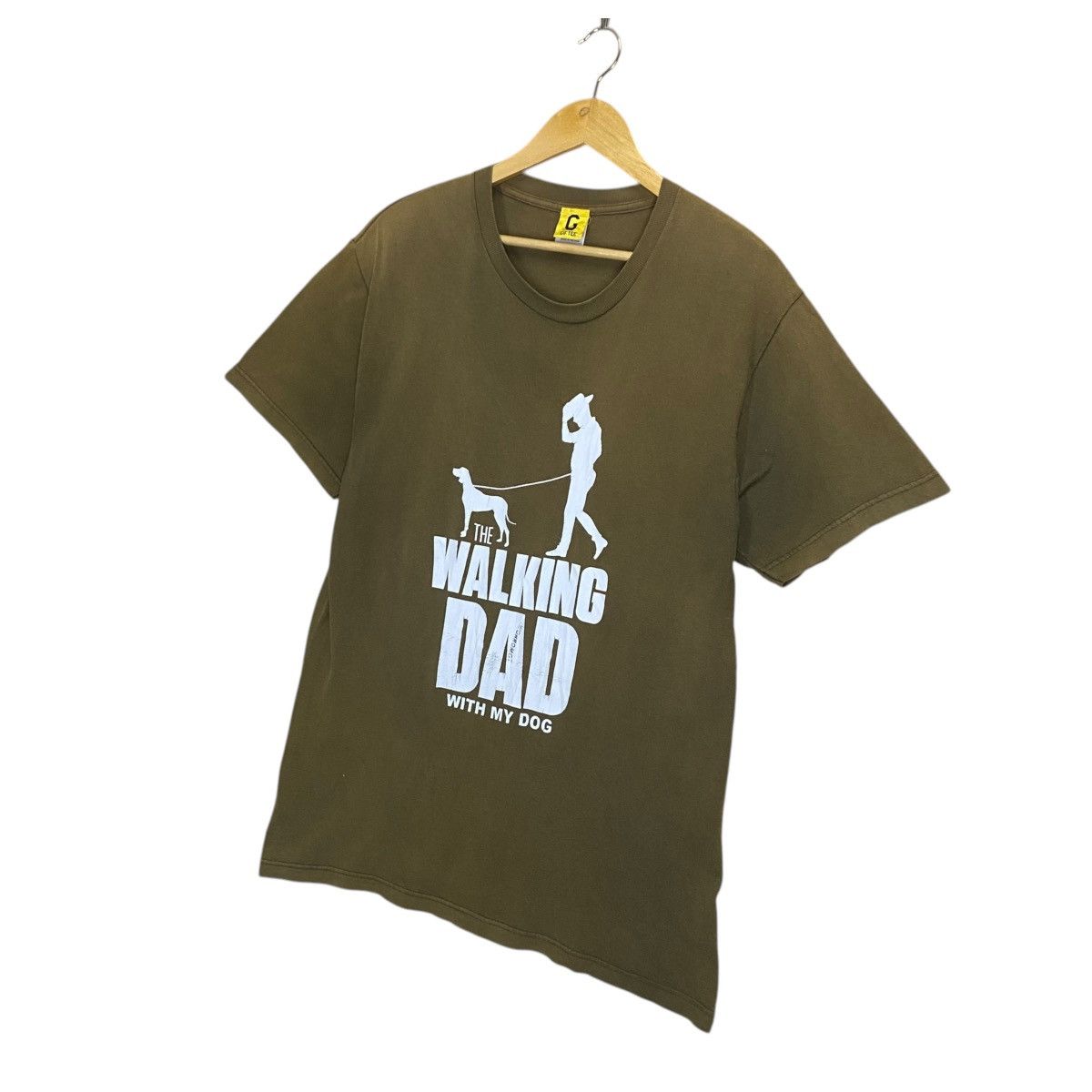 Japanese Brand The Walking Dead With My Dog Big Logo Shortsleeve Tee Size US L / EU 52-54 / 3 - 3 Thumbnail