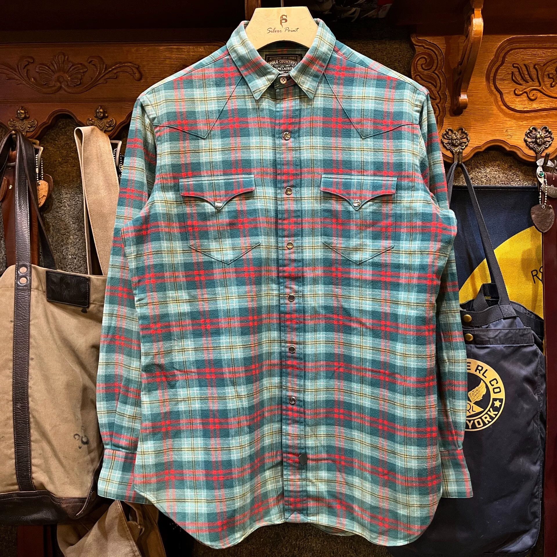 RRL Ralph Lauren Ralph Lauren Double RL Plaid Shirt Size US M / EU 48-50 / 2 - 1 Thumbnail