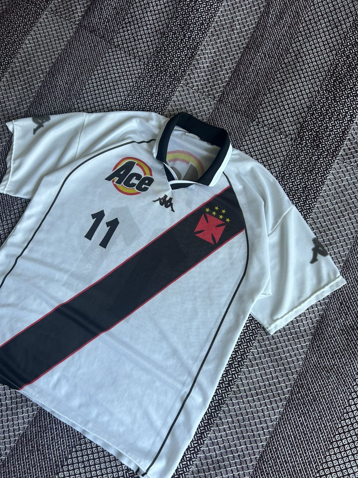 Kappa Vintage Kappa Vasco De Gama 1999/00 Football Jersey Replica Size US M / EU 48-50 / 2 - 4 Thumbnail