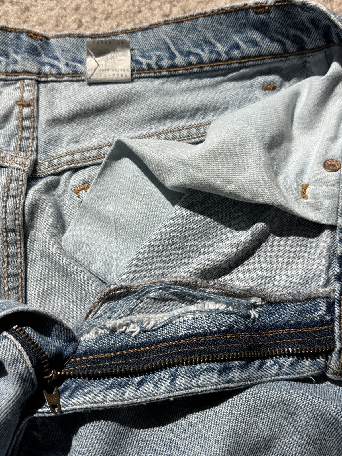 Levi's × Levi's Vintage Clothing × Vintage Vintage Levi’s Orange Tab 951 Relax fit Jeans Size US 30 / EU 46 - 15 Thumbnail
