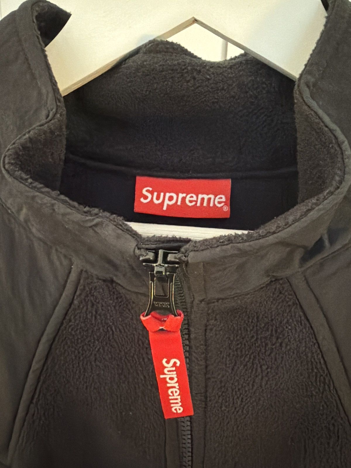 Supreme FW18 Polartec Zip Up Jacket Size US XL / EU 56 / 4 - 3 Thumbnail