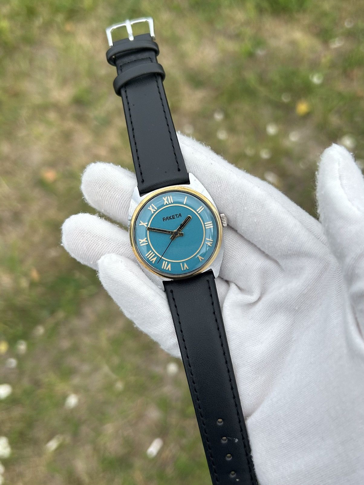 Vintage Vintage Watch Raketa Soviet USSR Mechanical Authentic 1980s Size ONE SIZE - 17 Thumbnail