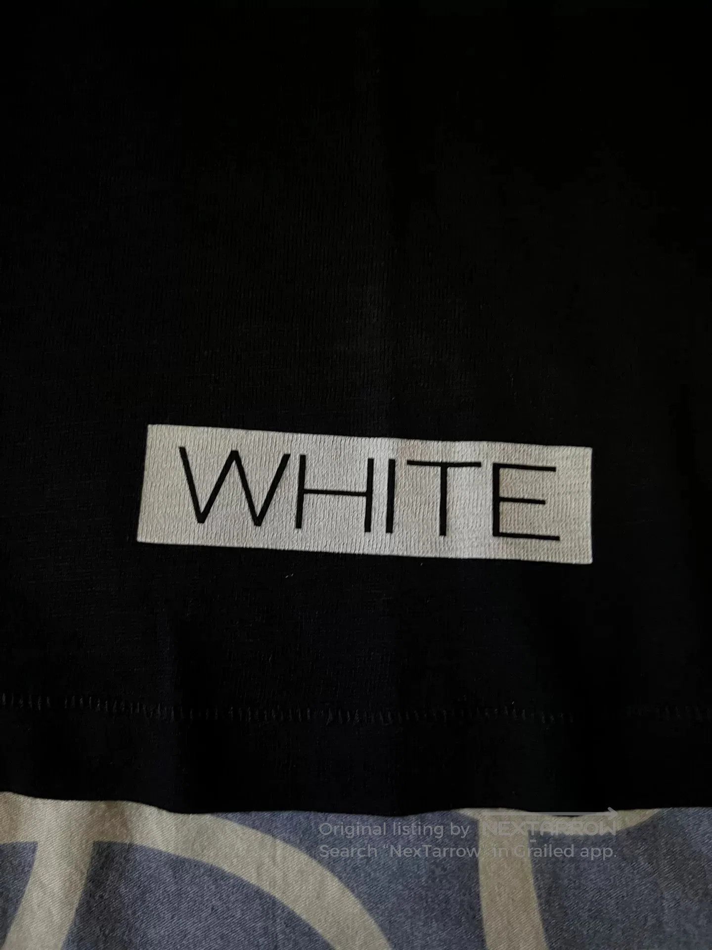 Off-White Off-White Classic Signature Warning T-Shirt. Size US S / EU 44-46 / 1 - 4 Thumbnail