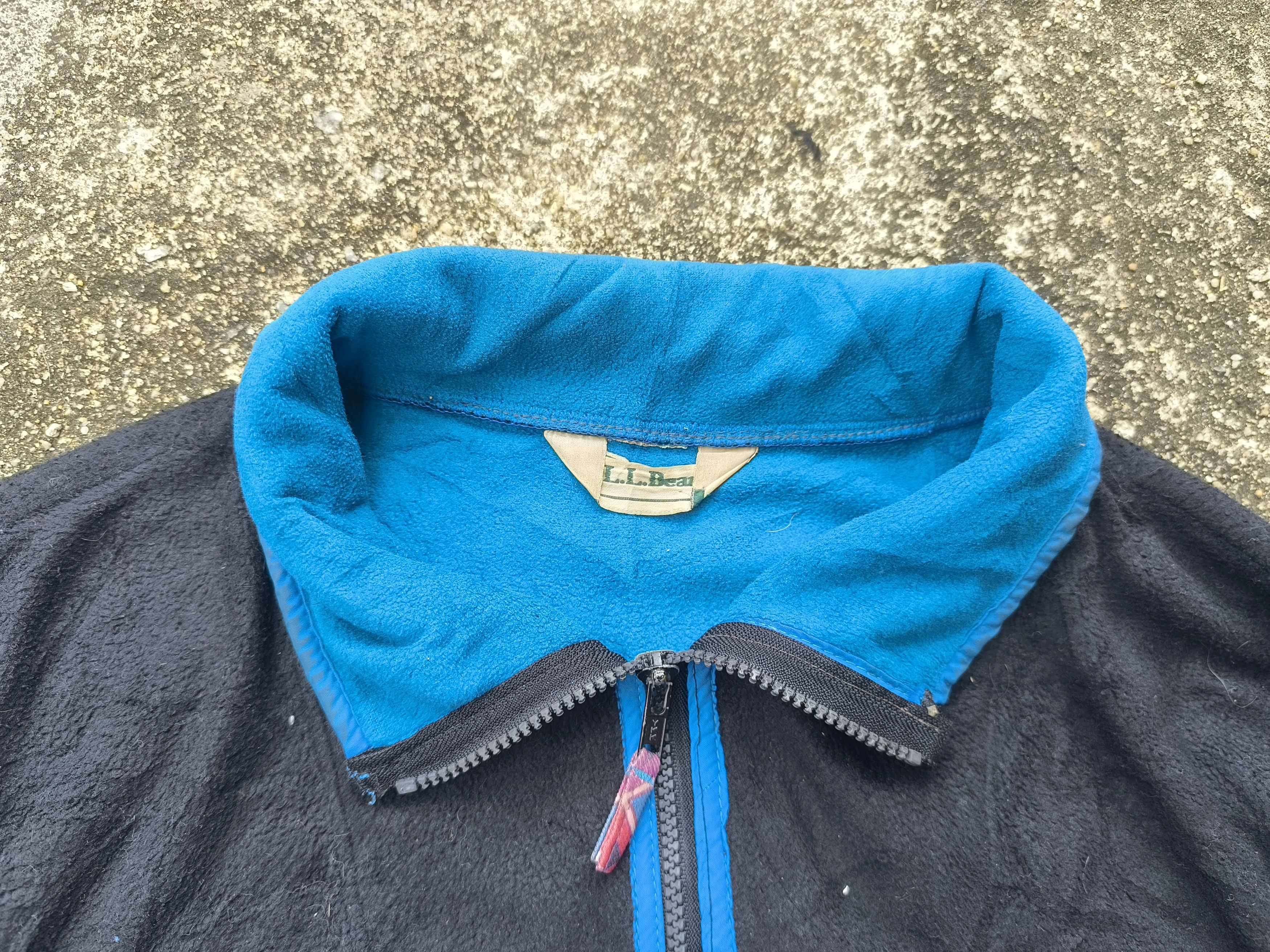 L.L. Bean × Vintage Rare Vintage LL BEAN FLEECE JACKET Size US L / EU 52-54 / 3 - 3 Thumbnail