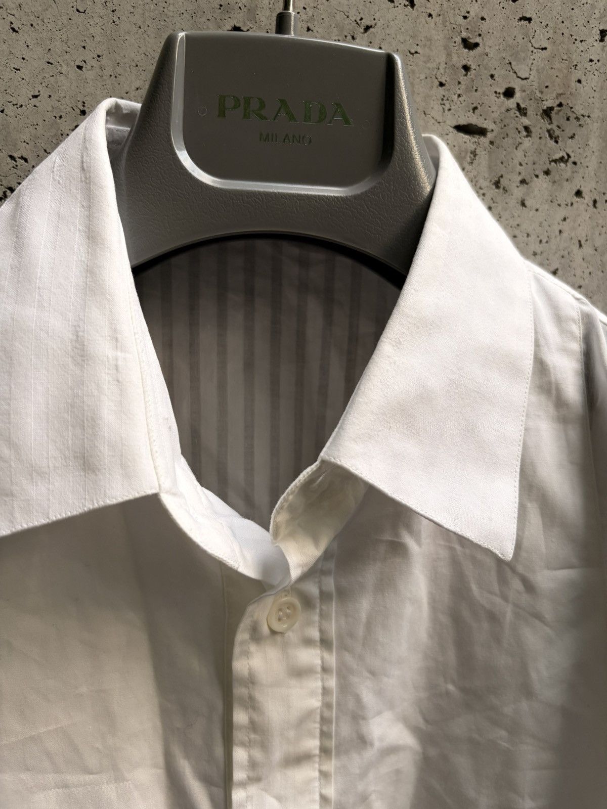 Dior × Hedi Slimane SS06 Dior homme Hedi slimane striped seethru Shirt Size US M / EU 48-50 / 2 - 5 Thumbnail