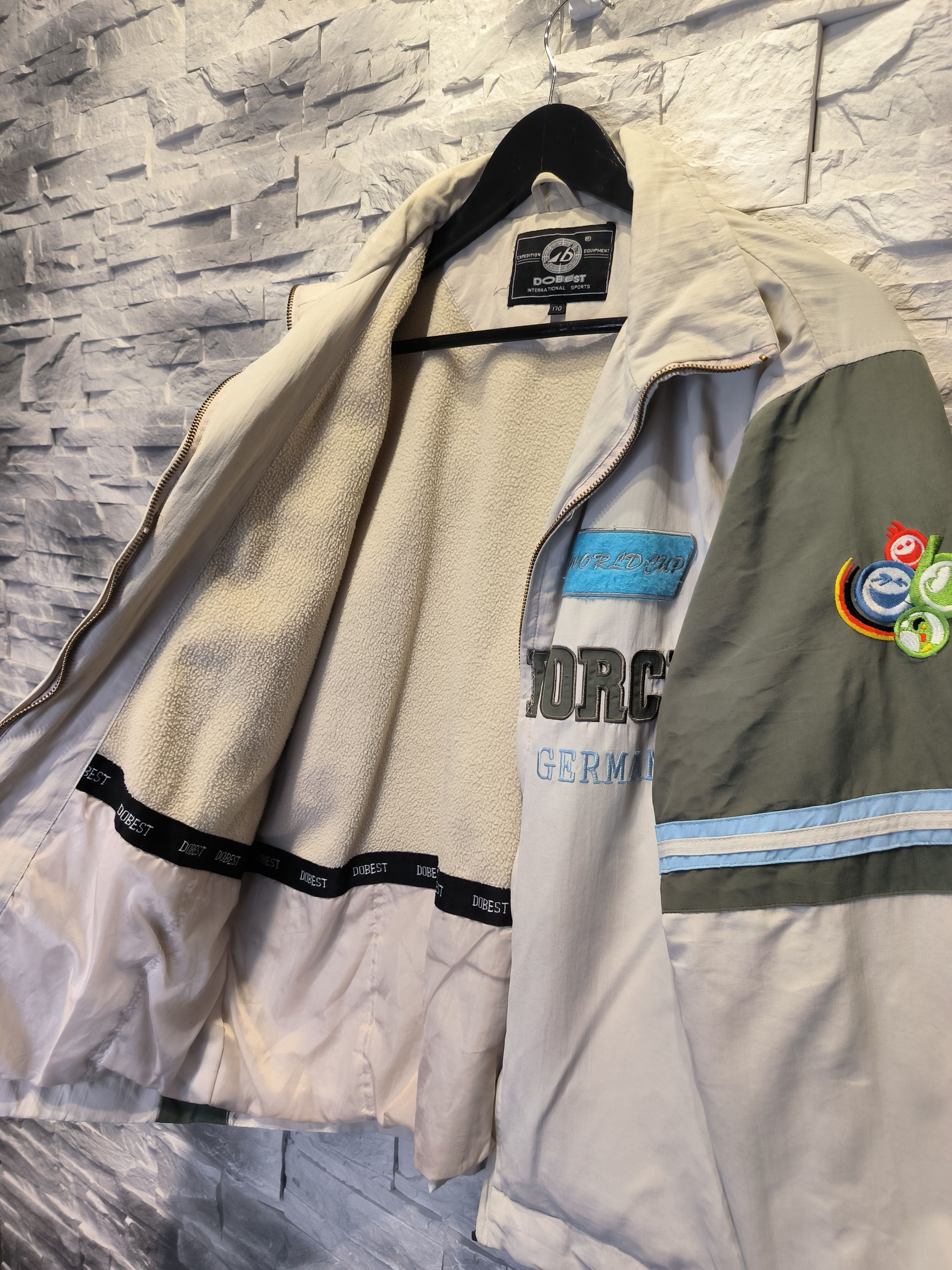 Vintage Speed Force Germany Racing Jacket Champion World Cup Size US S / EU 44-46 / 1 - 6 Thumbnail