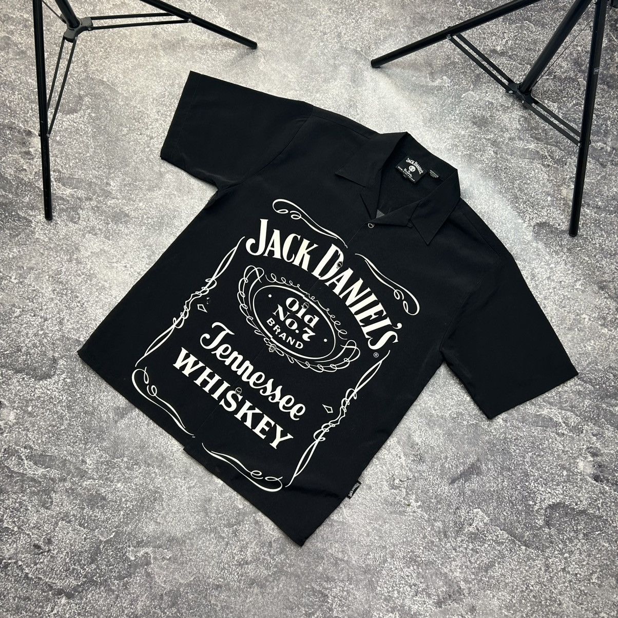 Vintage Vintage Jack Daniels 2005 Overprinted graphic button shirt Size US XL / EU 56 / 4 - 1 Thumbnail