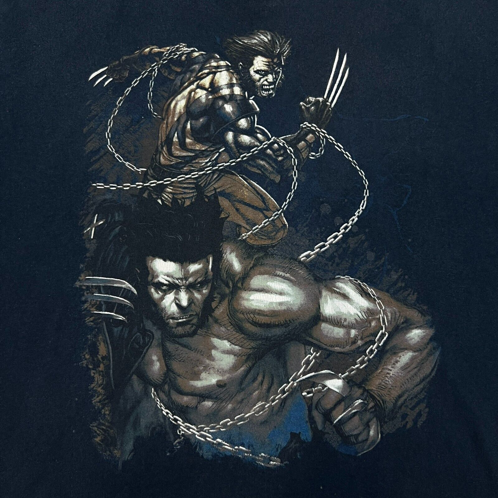 Marvel Comics VTG Wolverine T Shirt XL Marvel Comics X Men Mad Engine Tee Size US XL / EU 56 / 4 - 3 Thumbnail
