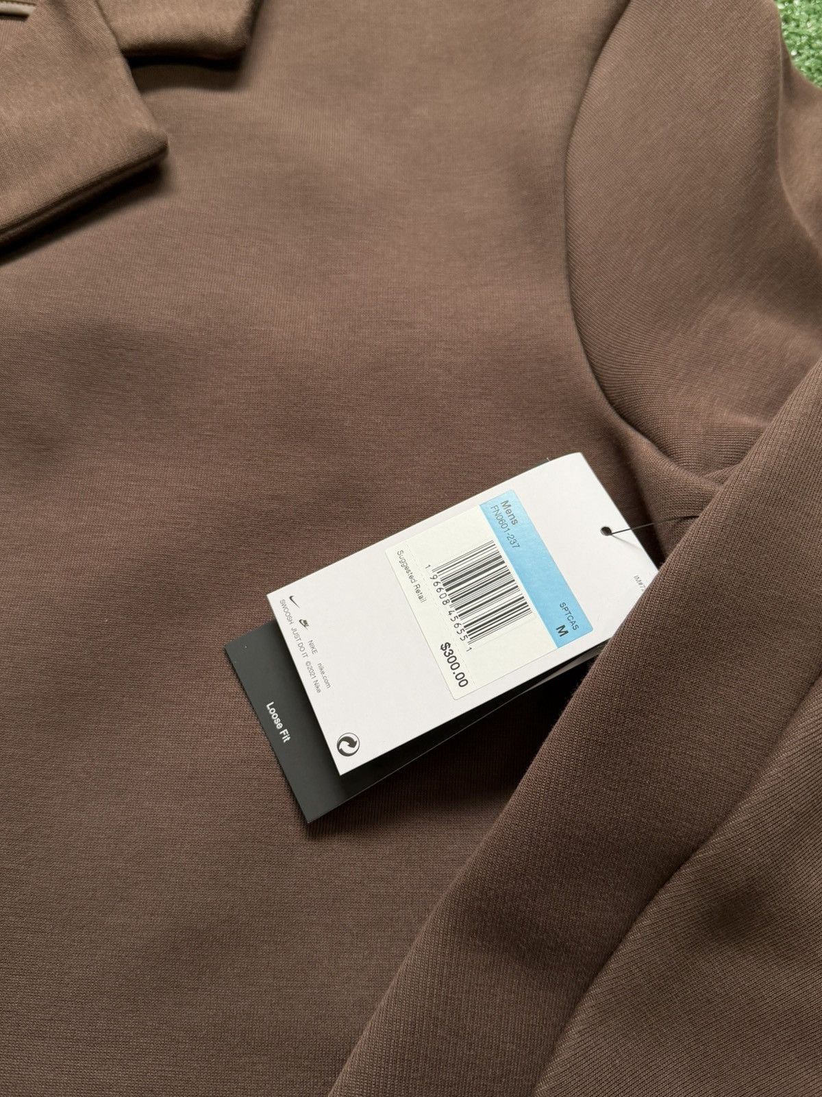 Nike Nike Tech Fleece Reimagined Trench Brown Coat FN0601-237 Size US M / EU 48-50 / 2 - 2 Thumbnail