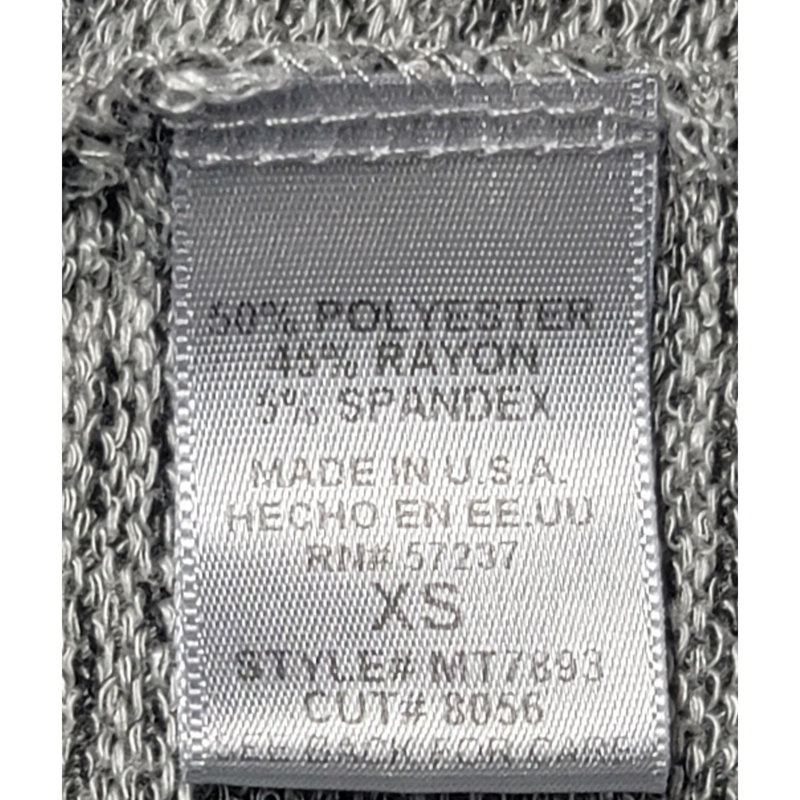 Other Kona Gray Black Marled Open Front Cardigan Sweater XS Size XS / US 0-2 / IT 36-38 - 4 Thumbnail