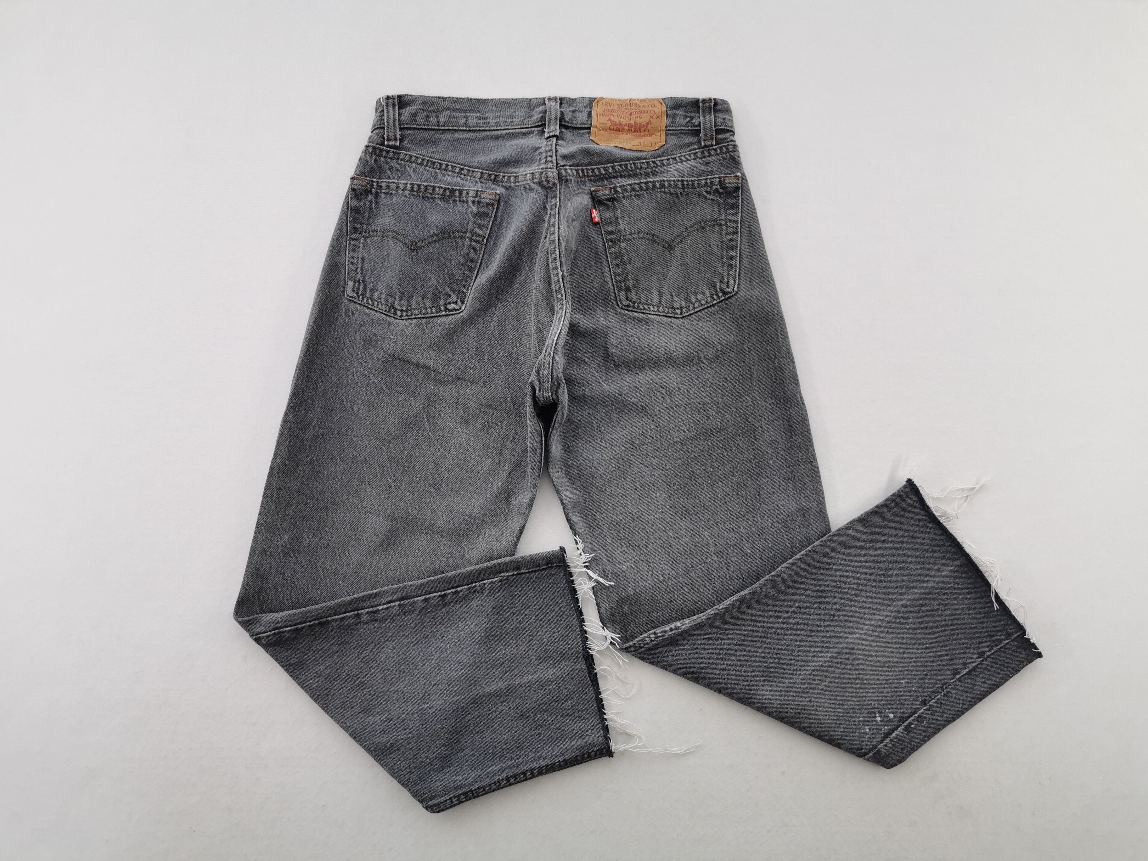 Levi's Distressed Vintage 90's Levis Lot 501 Denim Made In USA Size 27" / US 4 / IT 40 - 1 Thumbnail