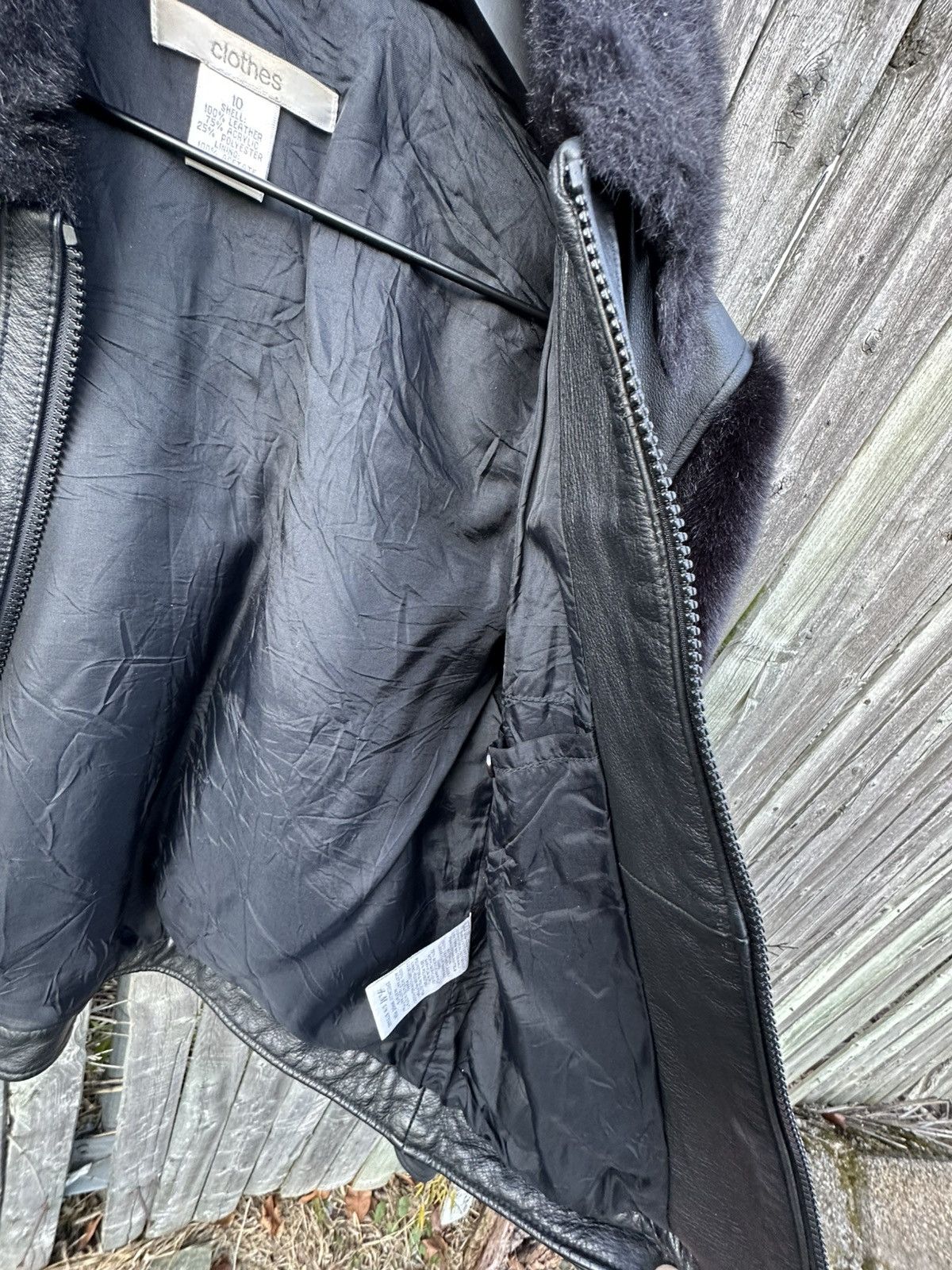 Vintage H&m balck fur coat Size M / US 6-8 / IT 42-44 - 3 Thumbnail