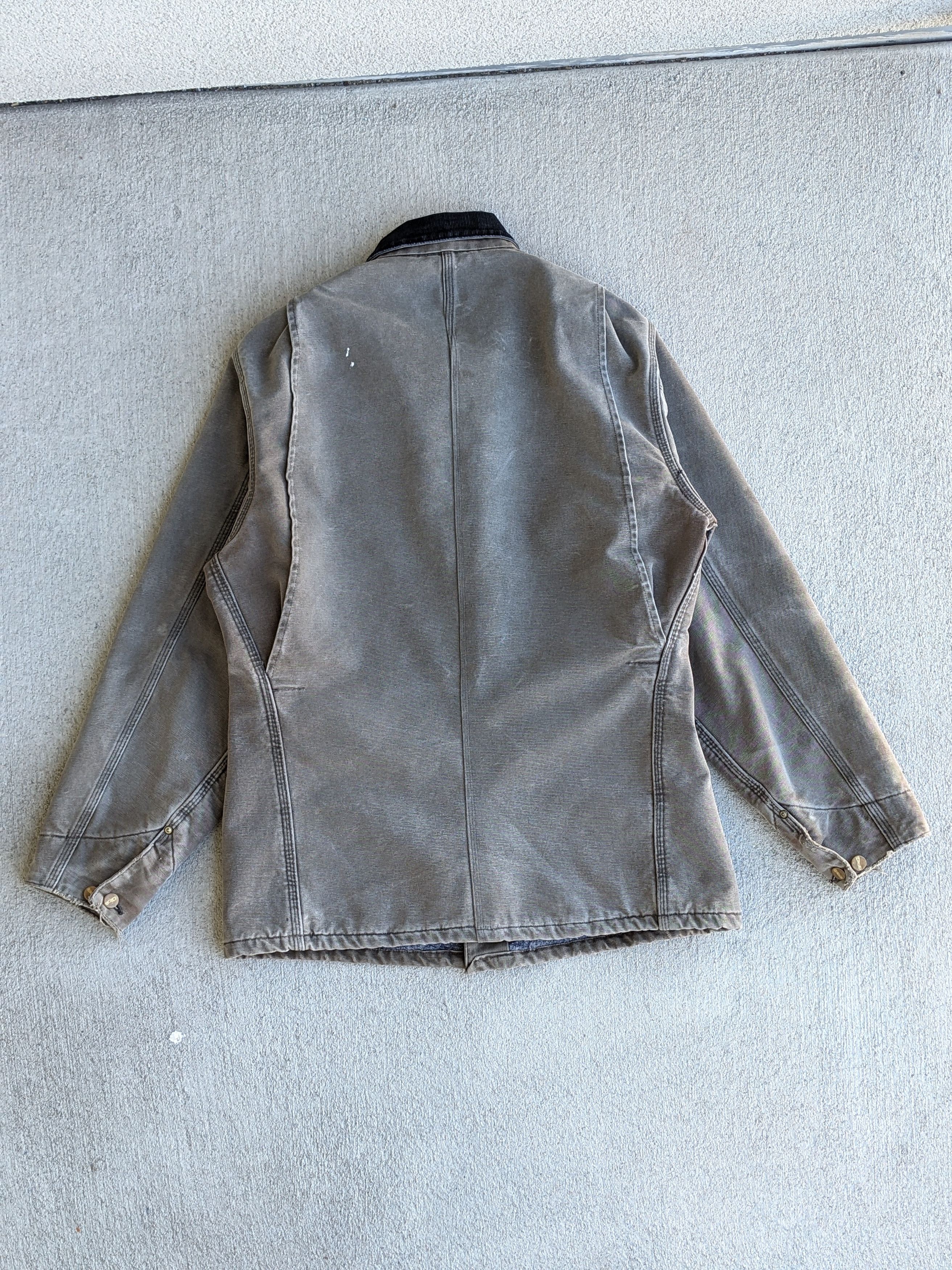 Carhartt × Vintage Vintage 90s Carhartt Chore Coat Tall Union Made in the USA Size US L / EU 52-54 / 3 - 9 Thumbnail