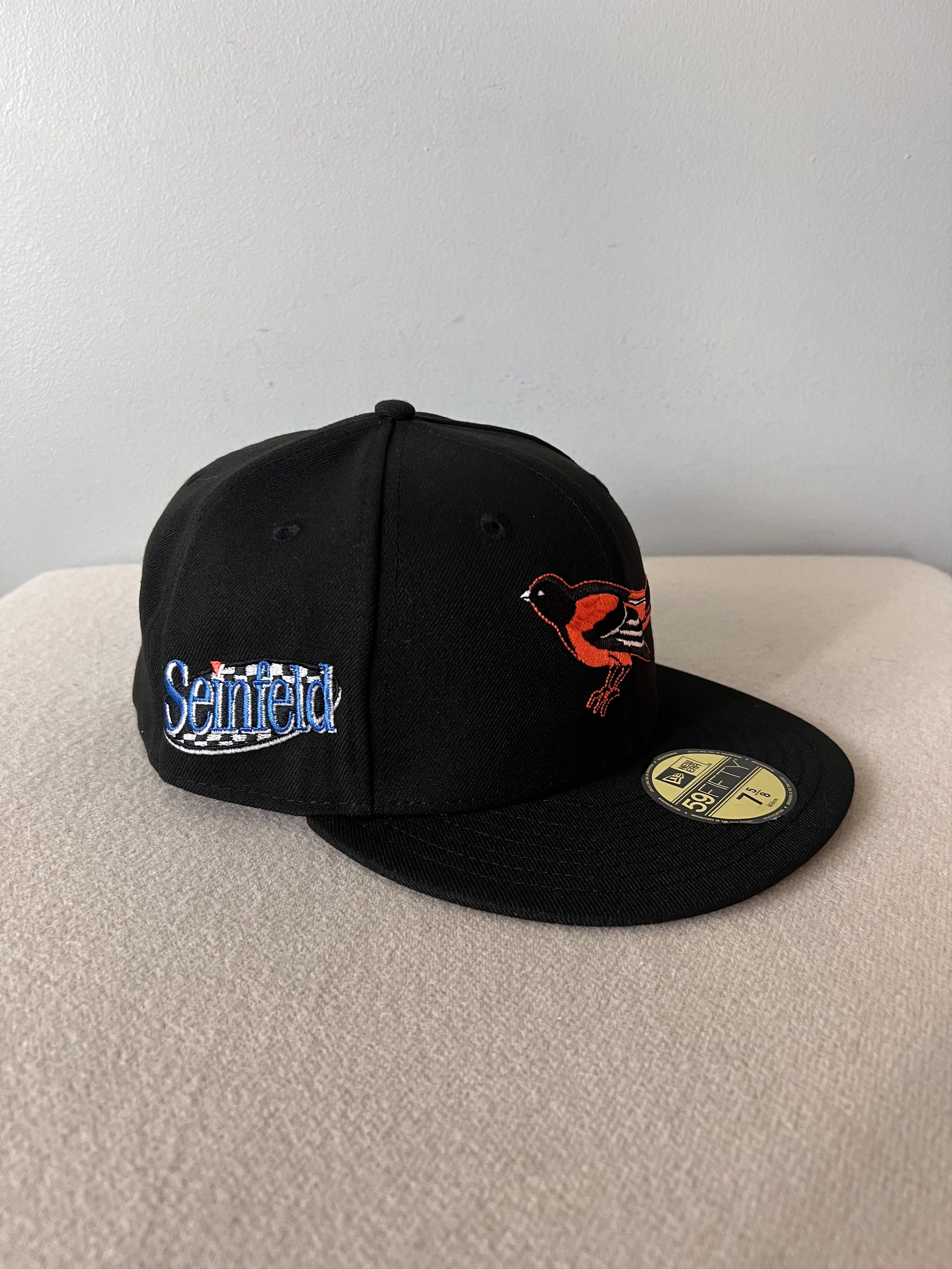 New Era 7 5/8 New Era Hat Club Seinfeld Baltimore Orioles 59FIFTY Size ONE SIZE - 1 Thumbnail