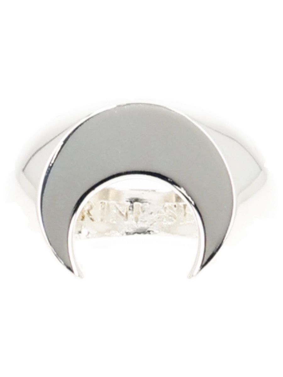 Marine Serre MARINE SERRE "MOON" RING - SILVER Size ONE SIZE - 1 Thumbnail