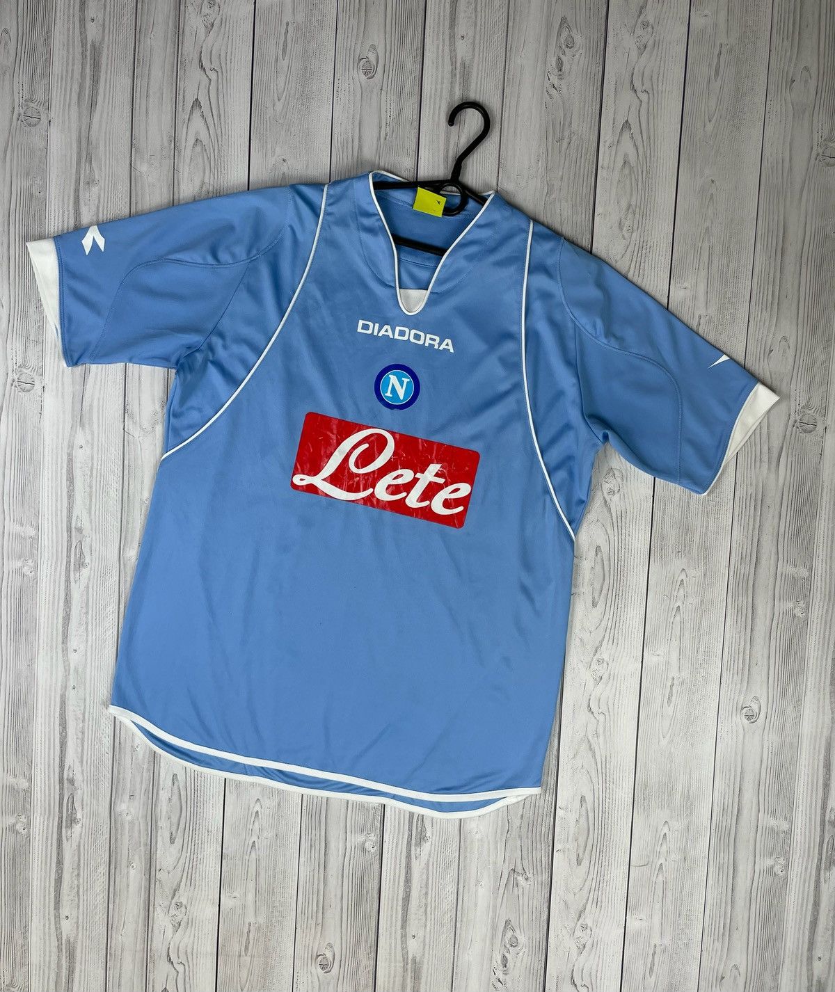 Vintage Vintage Diadorra soccer jersey Blue napoli size Xl Size US XL / EU 56 / 4 - 1 Thumbnail