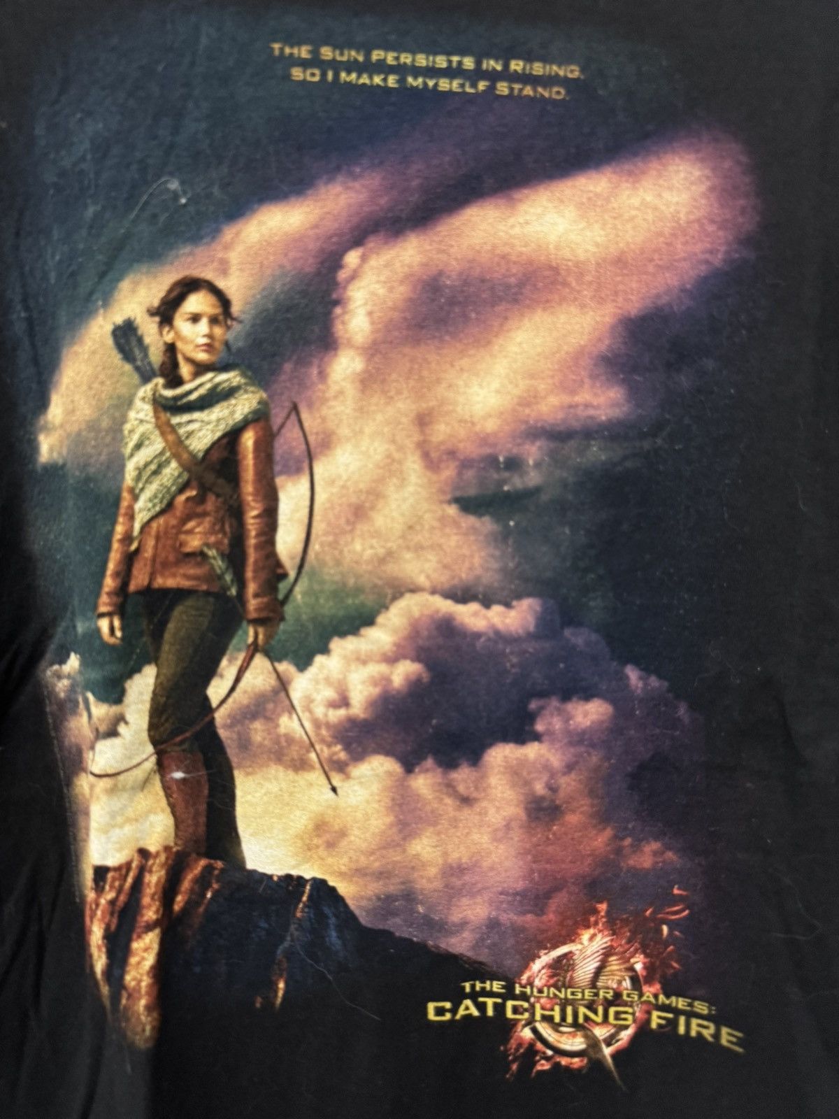 Optic Gaming The Hunger Games Cathing Fire Photo Gaming T shirt Size US XL / EU 56 / 4 - 2 Thumbnail