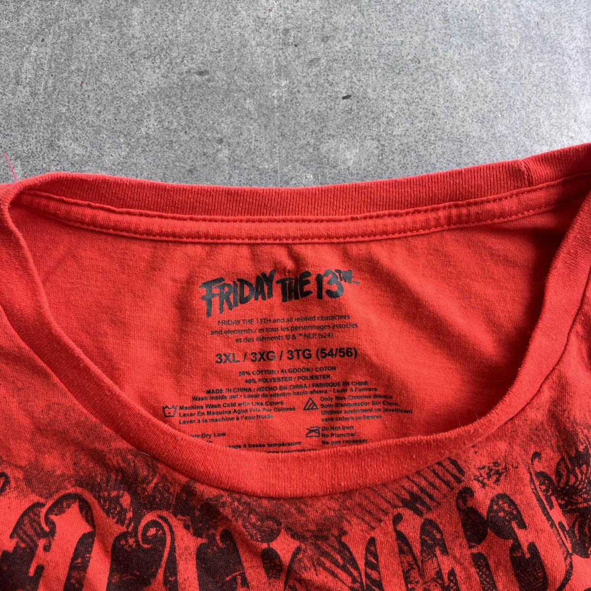 Other Crazy Y2K Affliction Style Friday The 13th Movie Tee Gothic Size US XXL / EU 58 / 5 - 4 Thumbnail
