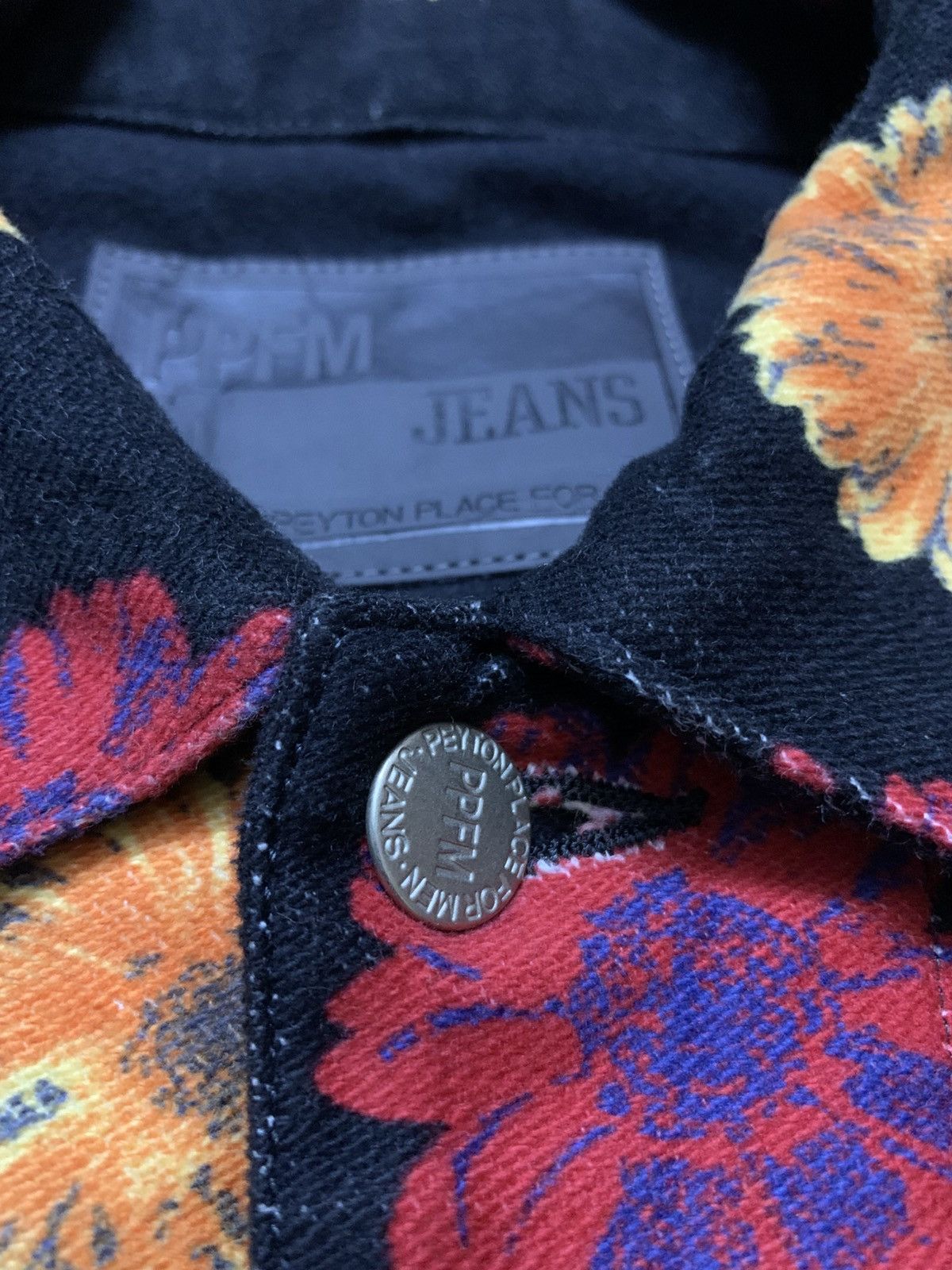 PPFM PPFM Striking Floral Trucker Jacket Spirit Denim Tears Size US M / EU 48-50 / 2 - 8 Thumbnail