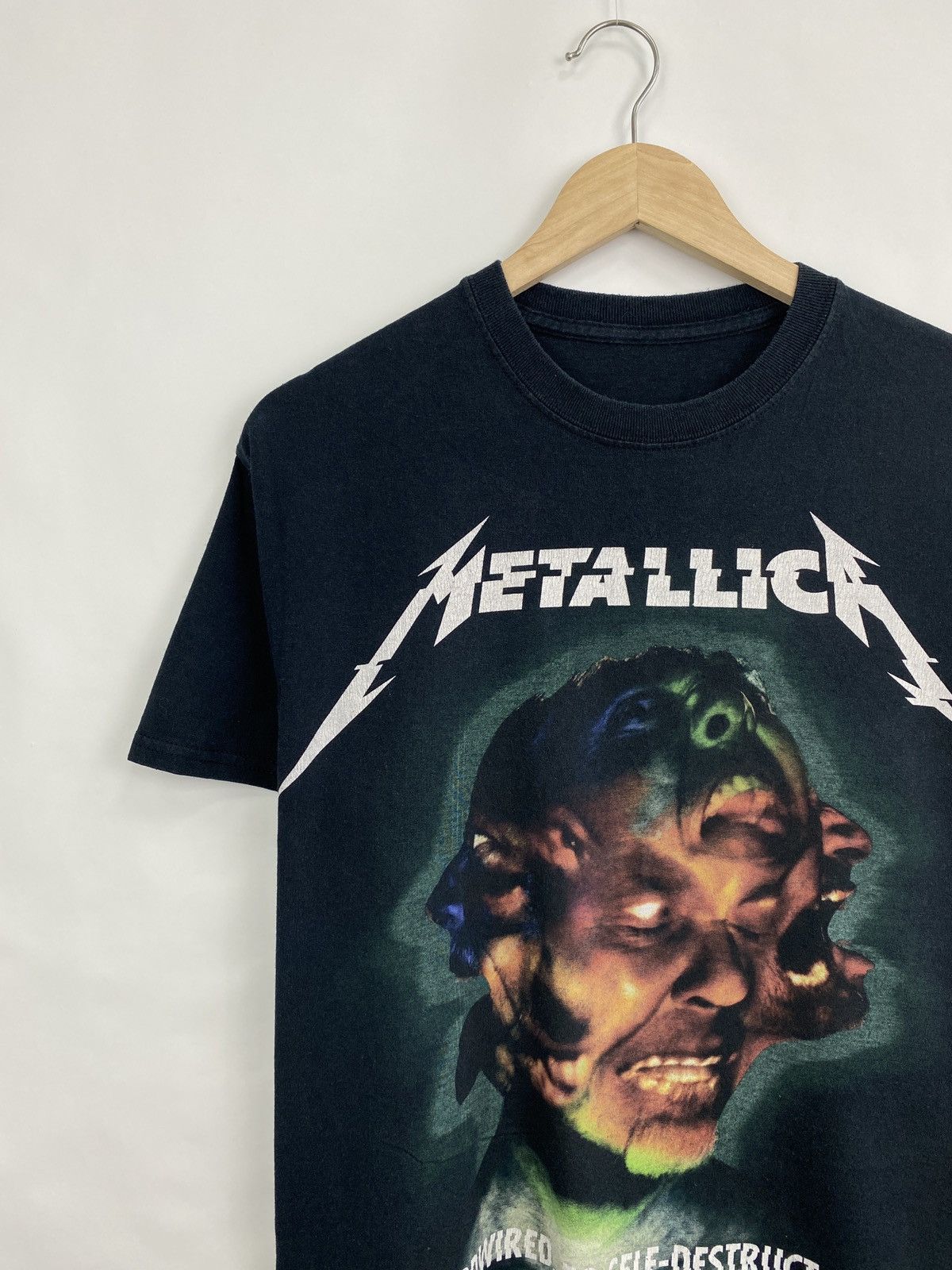 Band Tees × Metallica × Vintage Vintage Y2K Metallica T-Shirt Rare Retro Hype Size US M / EU 48-50 / 2 - 3 Thumbnail
