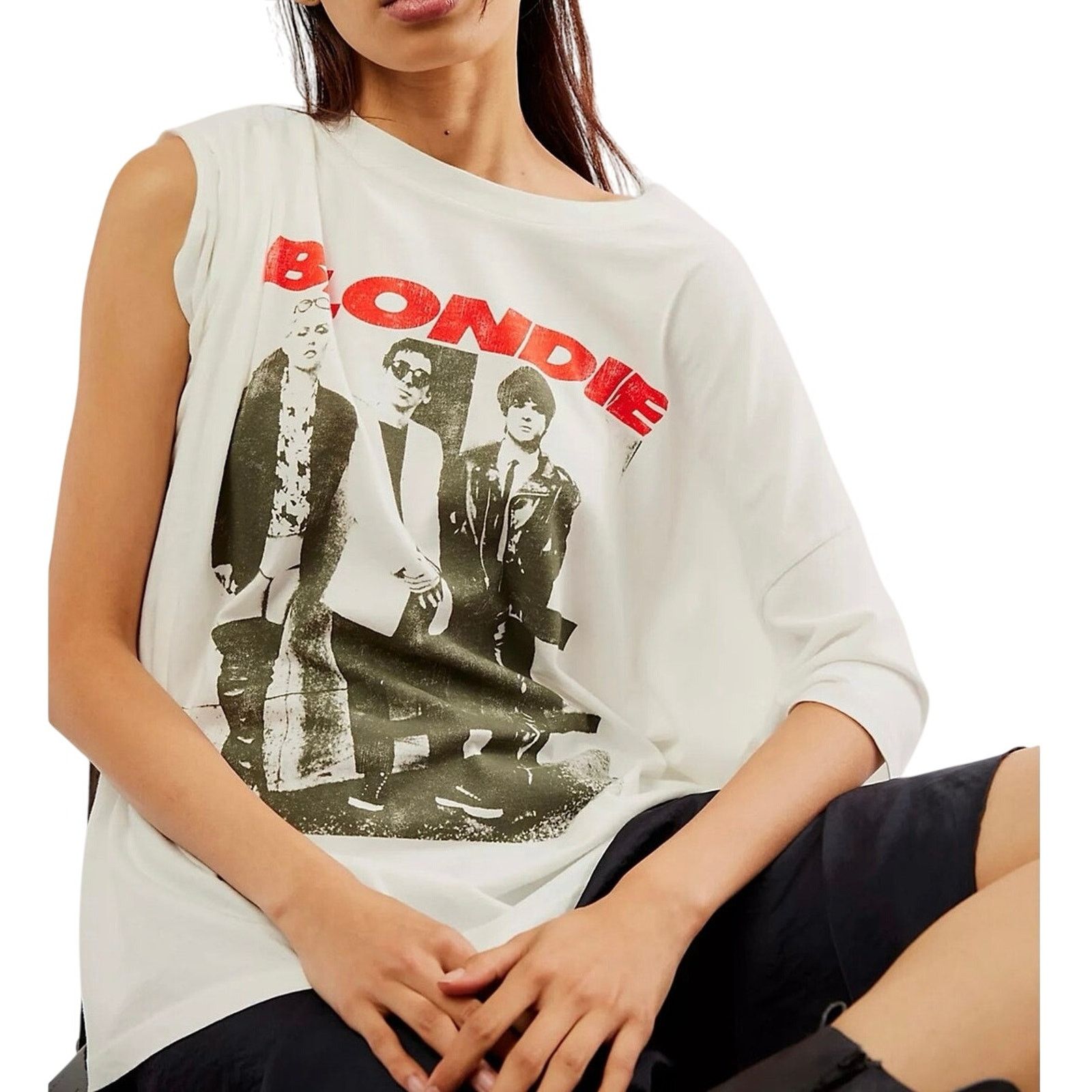 Daydreamer DAYDREAMER Blondie Self-Titled Tee One Size P2P 27” New Size ONE SIZE - 5 Thumbnail