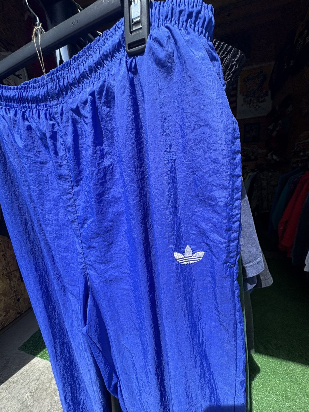 Adidas × Vintage Vintage 1990s Adidas Track Pants Size US 35 - 3 Thumbnail