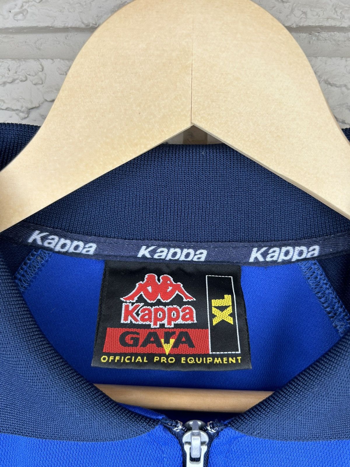 Kappa × Vintage Vintage 90s Kappa Italy Long Sleeve Soccer Jersey RARE Size US XL / EU 56 / 4 - 7 Thumbnail