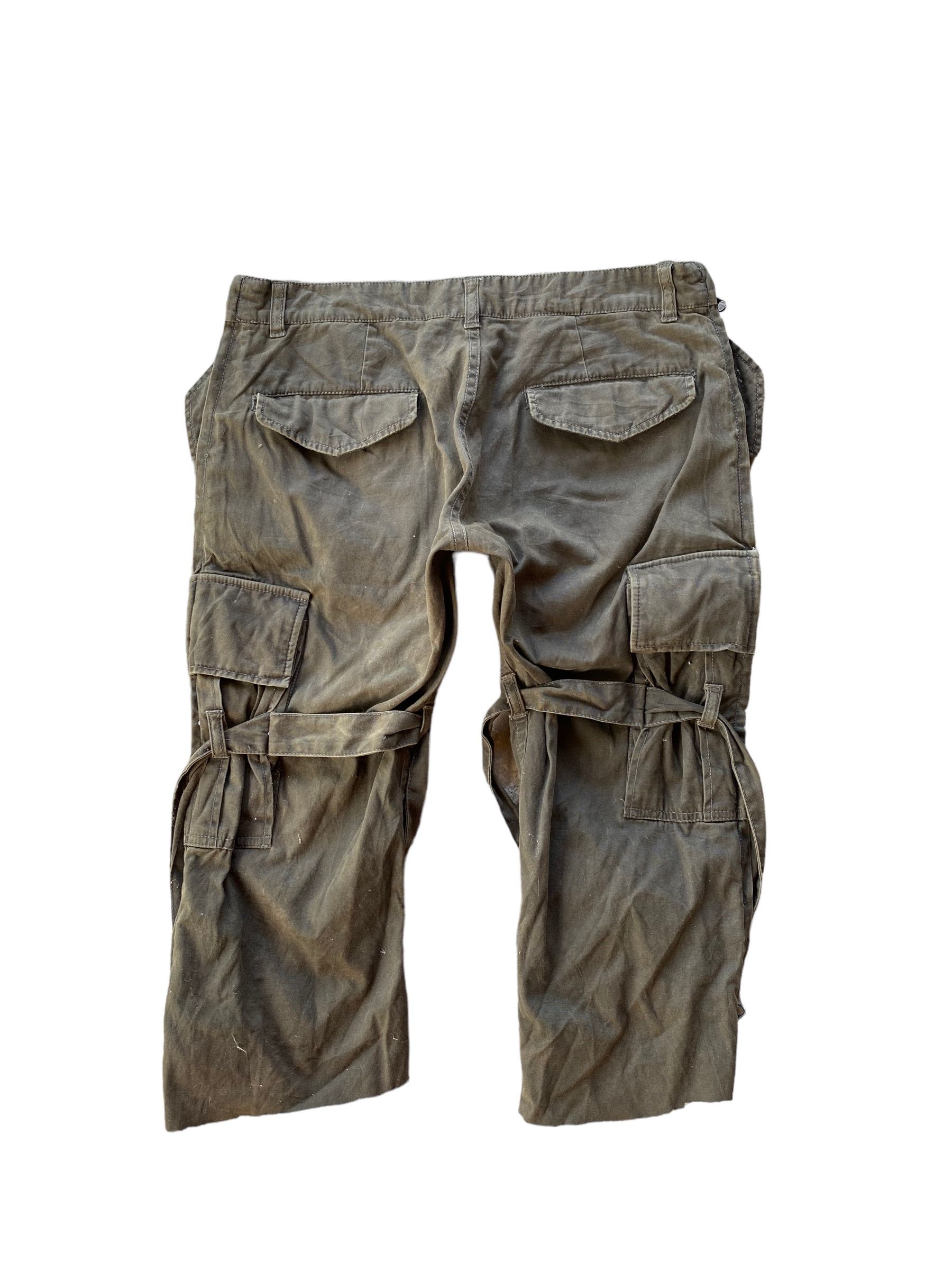 Japanese Brand × Seditionaries 👘HERITAGE STONE 3 QUARTER BONDAGE TACTICAL PANTS Size US 32 / EU 48 - 2 Thumbnail