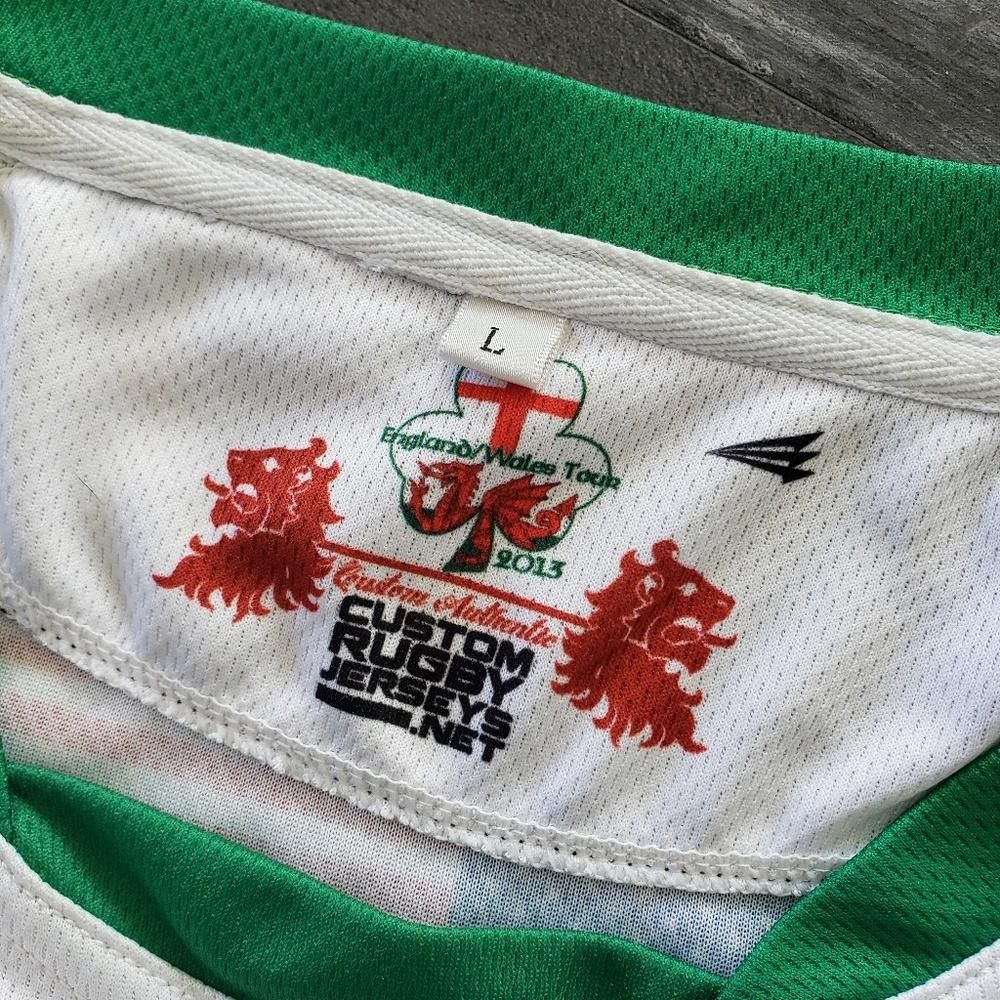 Designer Las Vegas Irish Professional Rugby Tour Jersey Size US L / EU 52-54 / 3 - 5 Thumbnail