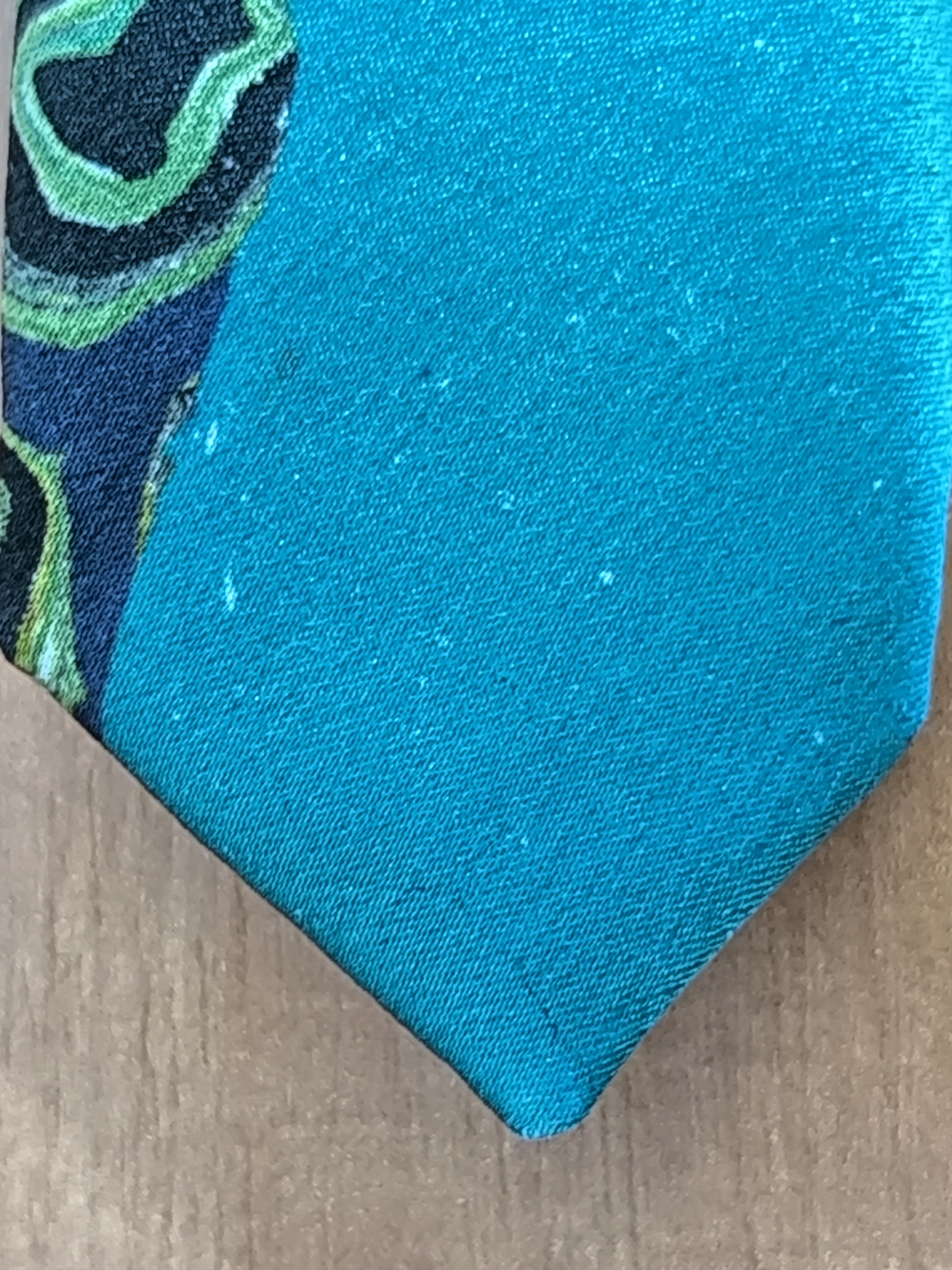 Yohji Yamamoto Yohji Yamamoto POUR HOMME Vintage Abstract Silk Tie Made in Size ONE SIZE - 16 Thumbnail