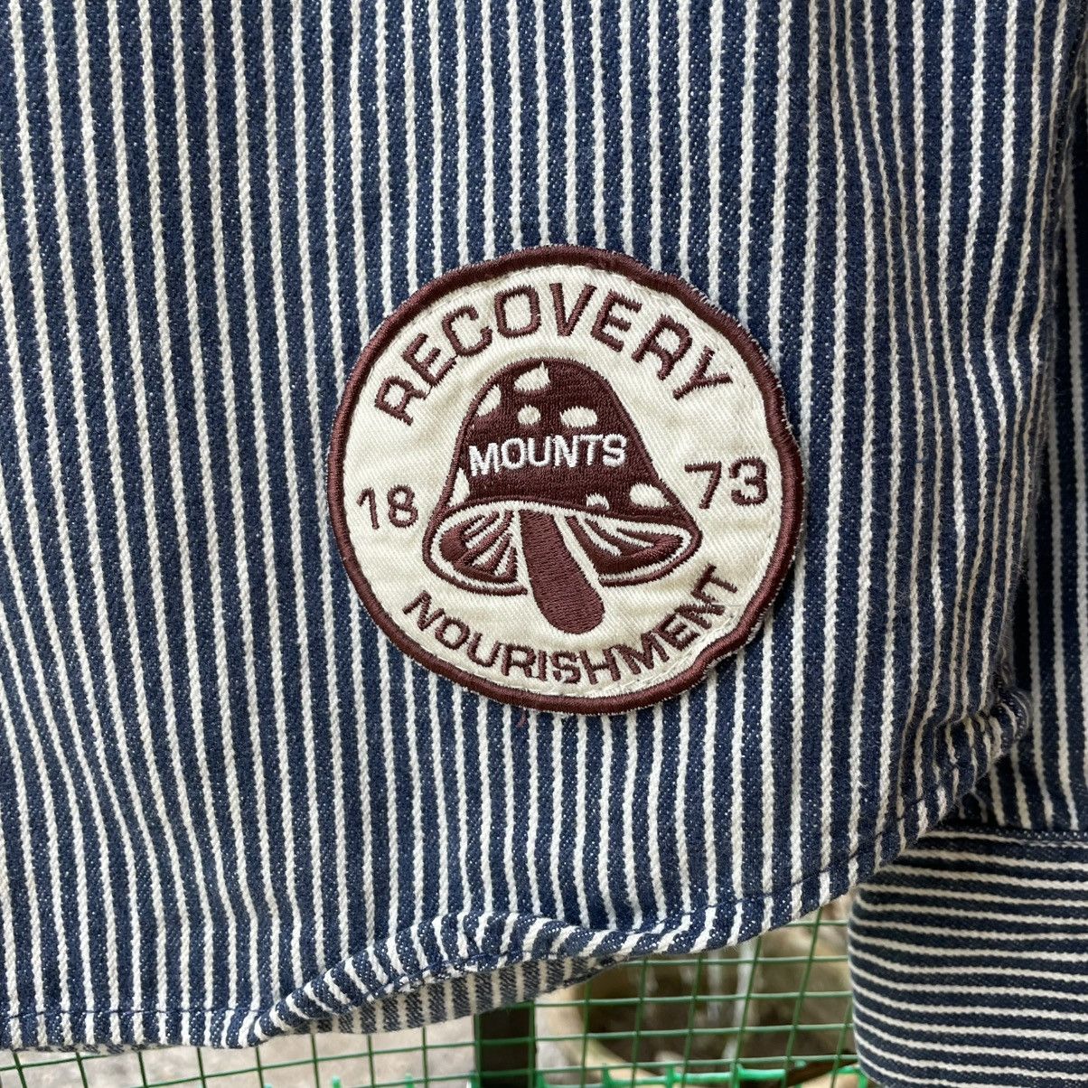 Japanese Brand 🔥🇯🇵K Mayer Striped Hickory Styles Buttons Works Shirts Size US M / EU 48-50 / 2 - 8 Thumbnail