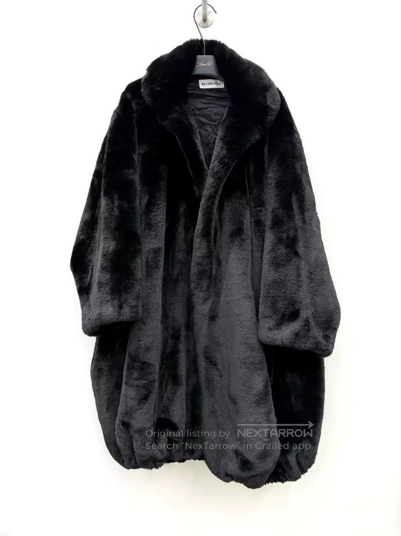 Balenciaga Balenciaga Teddy Fur Coat Size S / US 4 / IT 40 - 2 Thumbnail