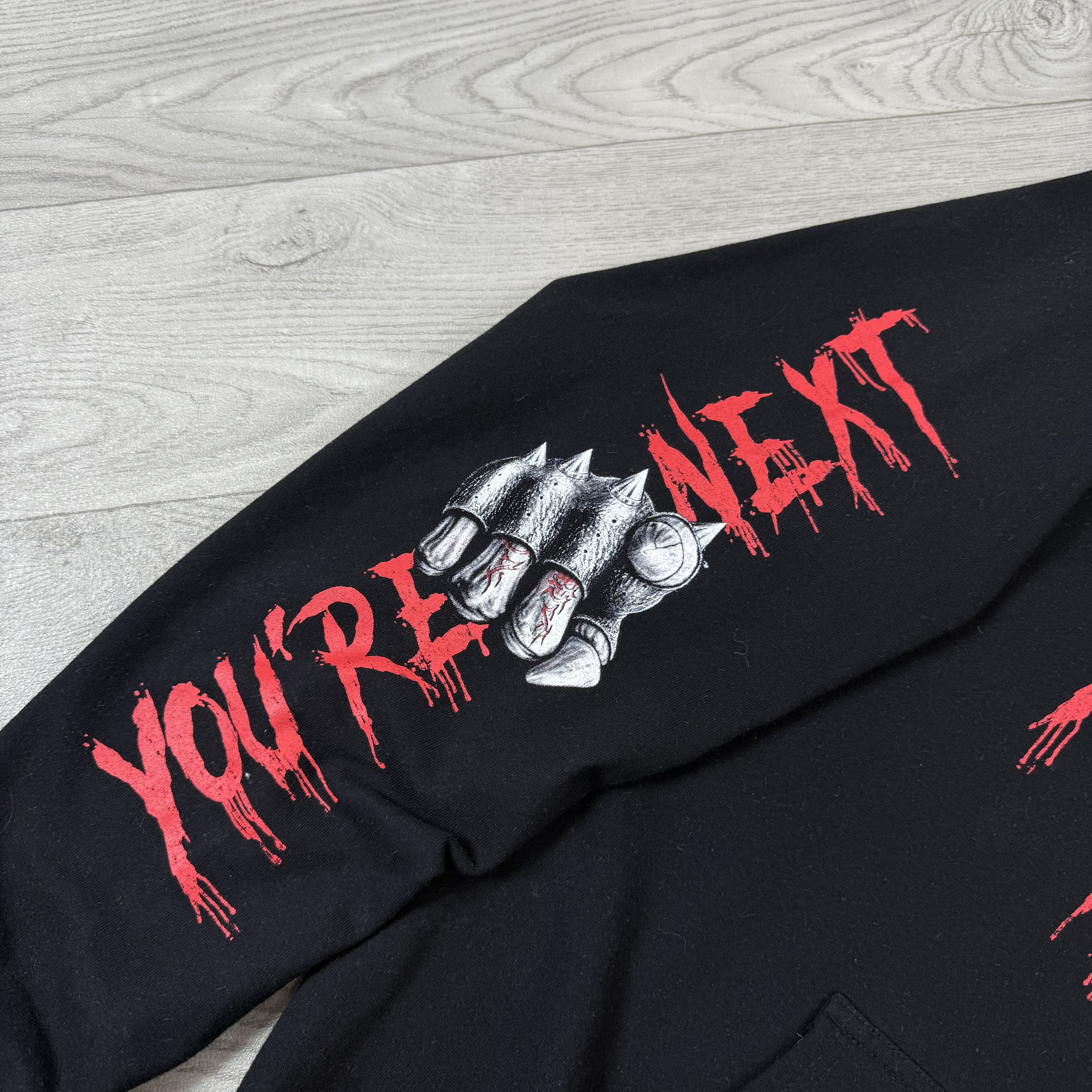 Vintage Vintage Rock Metal Reaper Graphic Zip Hoodie Hooded Sweat Size US XL / EU 56 / 4 - 9 Thumbnail