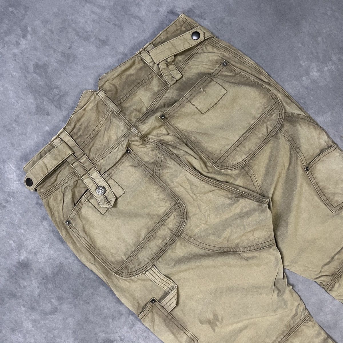 Hysteric Glamour 2000s PPFM Fatigue Carpenter Pants – Japanese Street Vibes Size US 31 - 11 Thumbnail