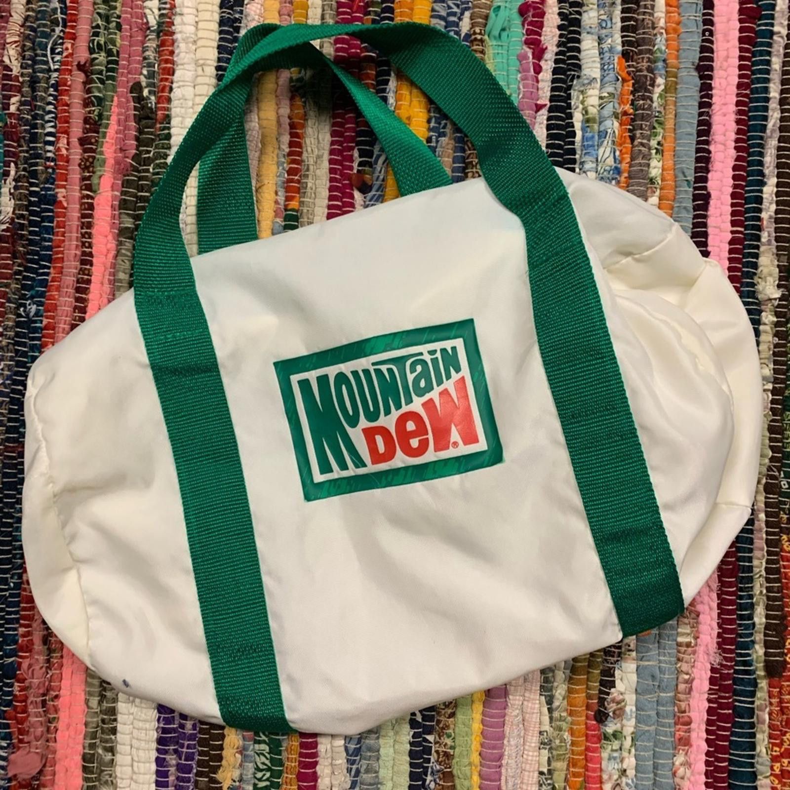 Designer Vintage Mountain Dew Tote Bag Size ONE SIZE - 1 Thumbnail