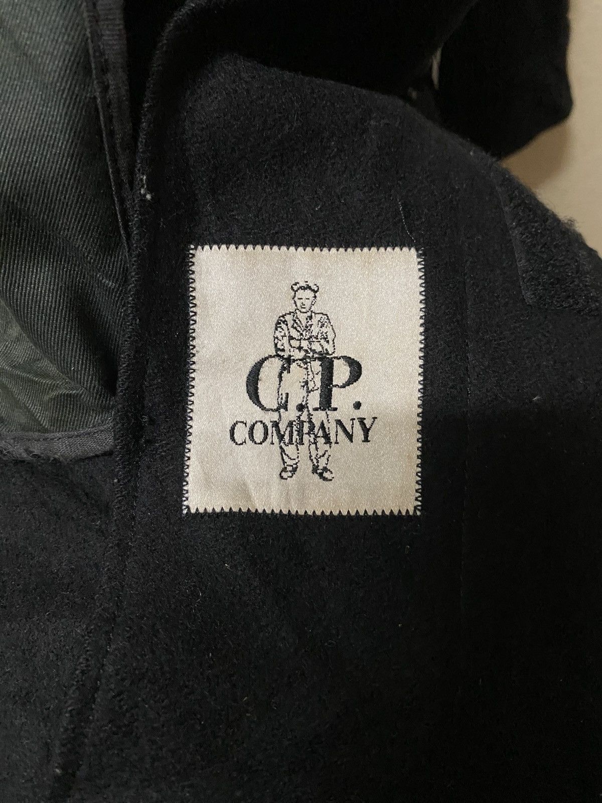 Massimo Osti Vintage 80s CP Company wool hoodie jacket Italy made size 50 Size US M / EU 48-50 / 2 - 7 Thumbnail