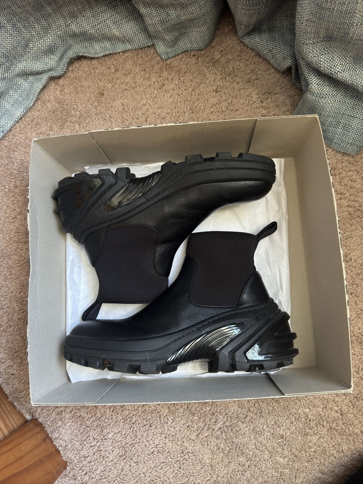 1017 ALYX 9SM 1017 alyx 9sm leather mid boot with skx sole Size US 9 / EU 42 - 8 Thumbnail