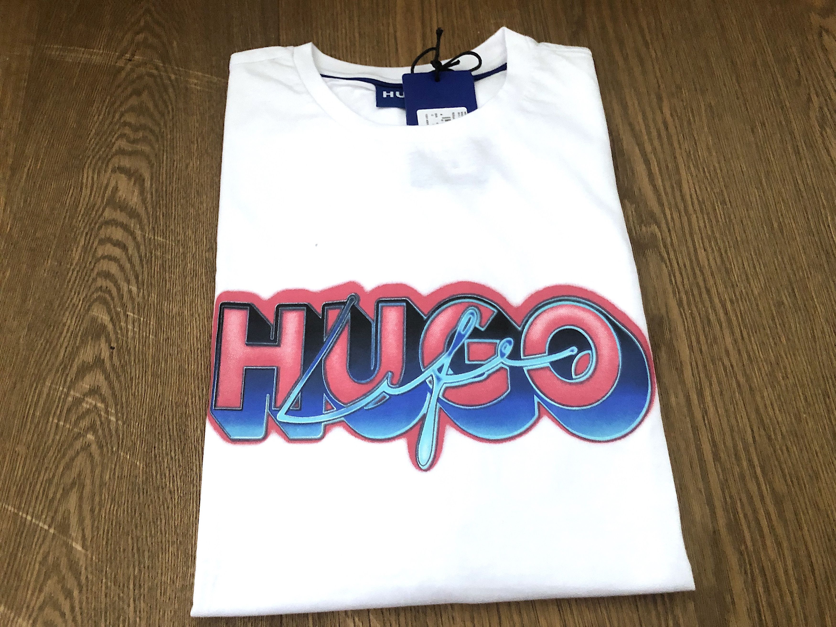 Hugo Boss Hugo Boss T-Shirt Size US L / EU 52-54 / 3 - 1 Thumbnail