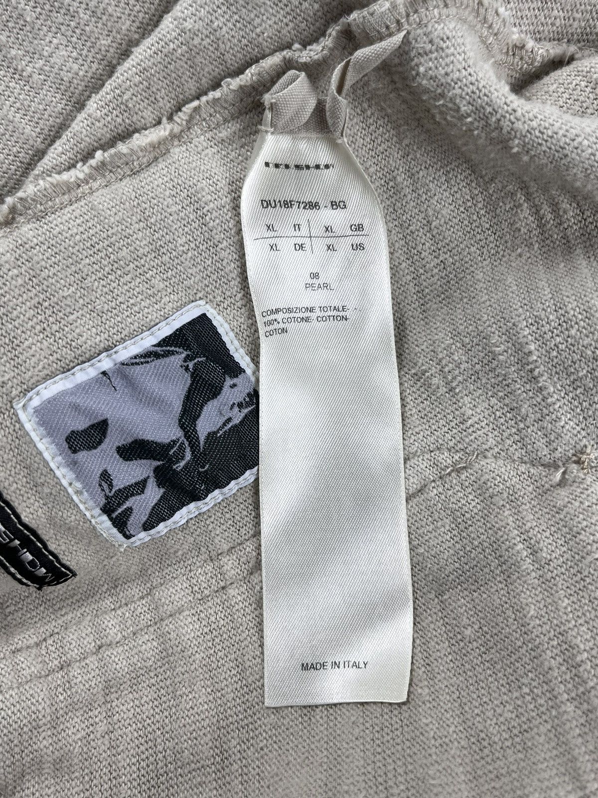 Rick Owens × Rick Owens Drkshdw FW18 Rick Owens BG Mountain Hoodie Diagonal Zip Size US XL / EU 56 / 4 - 8 Thumbnail