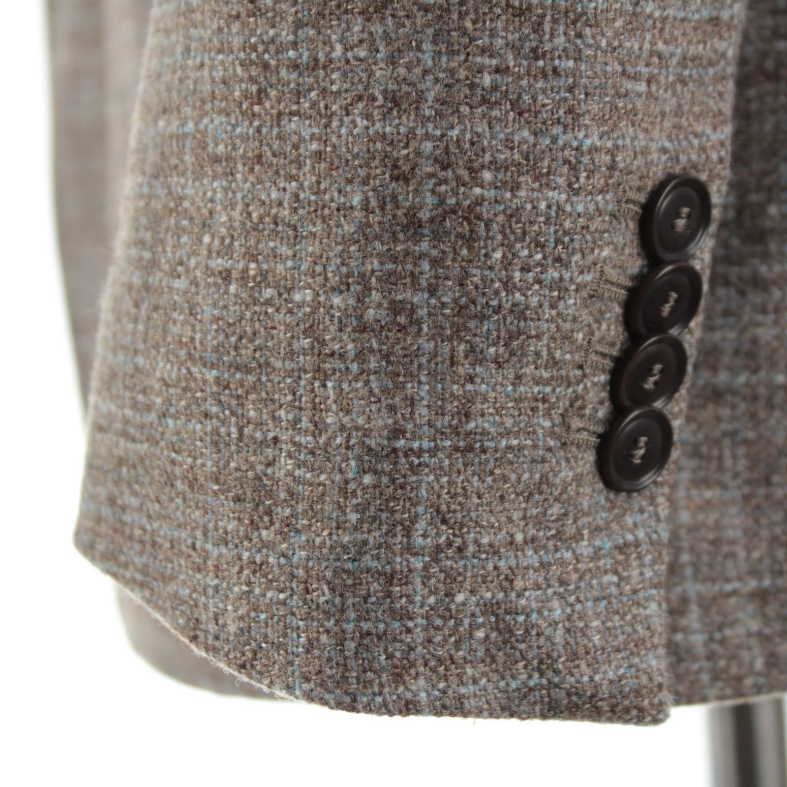 Luciano Barbera Luciano Barbera Sport Coat Size 40 US in Brown Size 40R - 3 Thumbnail