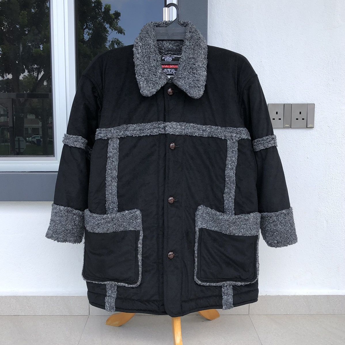 Kansai Yamamoto Vintage Kansai Sports winter/sherpa coach jacket Size US L / EU 52-54 / 3 - 2 Thumbnail