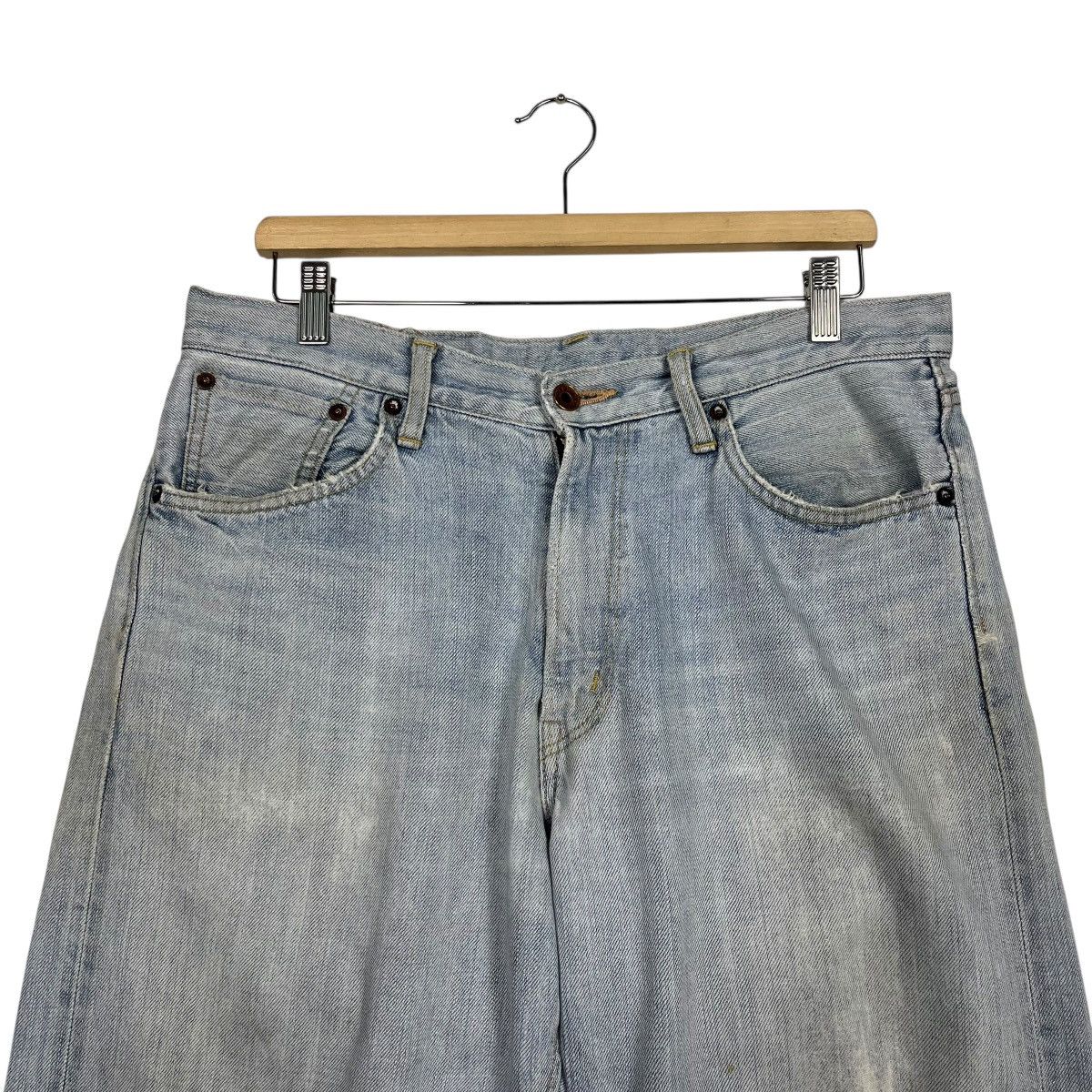 Edwin Vintage Edwin Selvedge Redline Distressed Denim Jeans Size US 34 / EU 50 - 2 Thumbnail